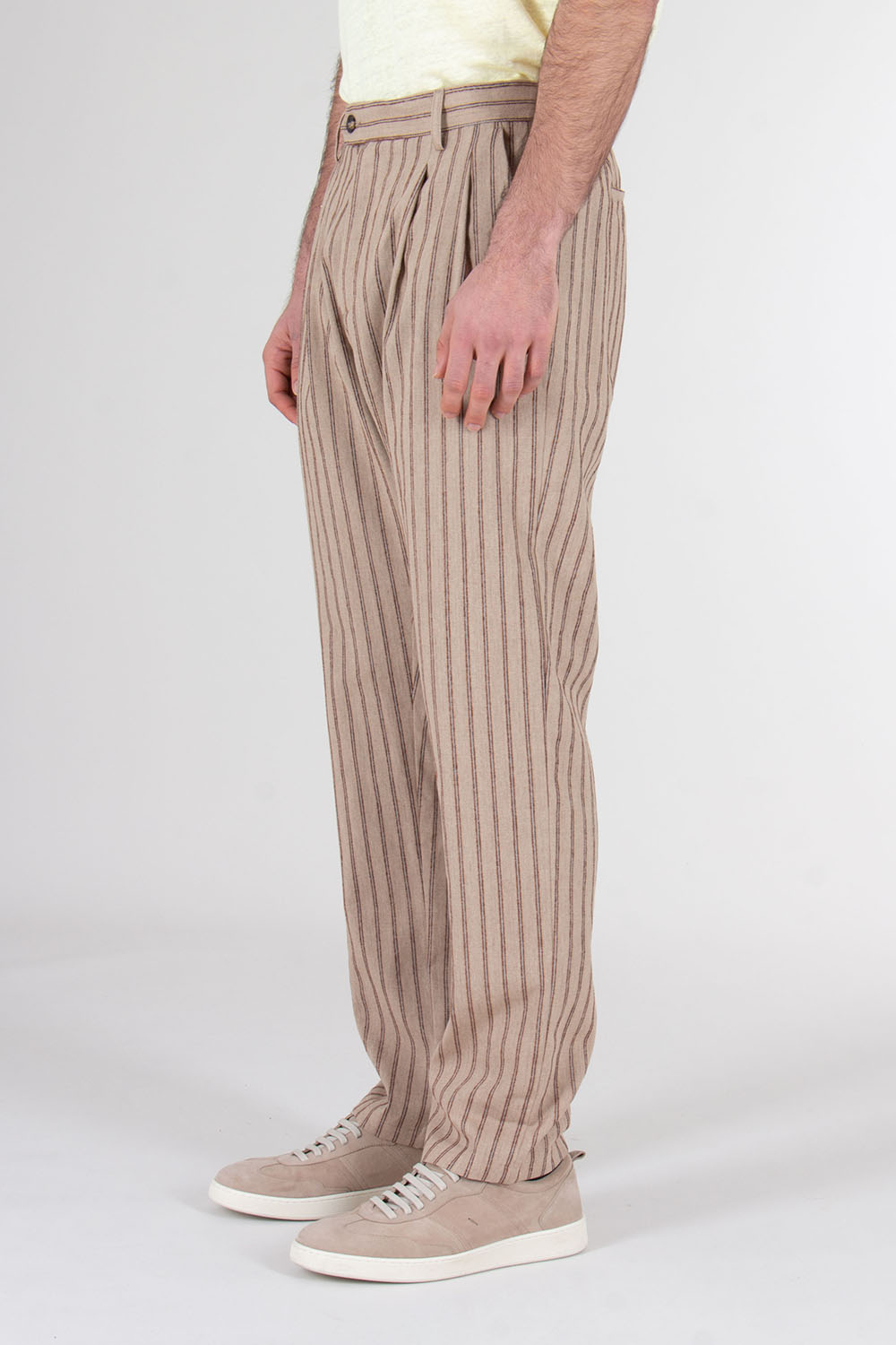MC2 SAINT BARTH Regular Fit Striped Trousers Havier  