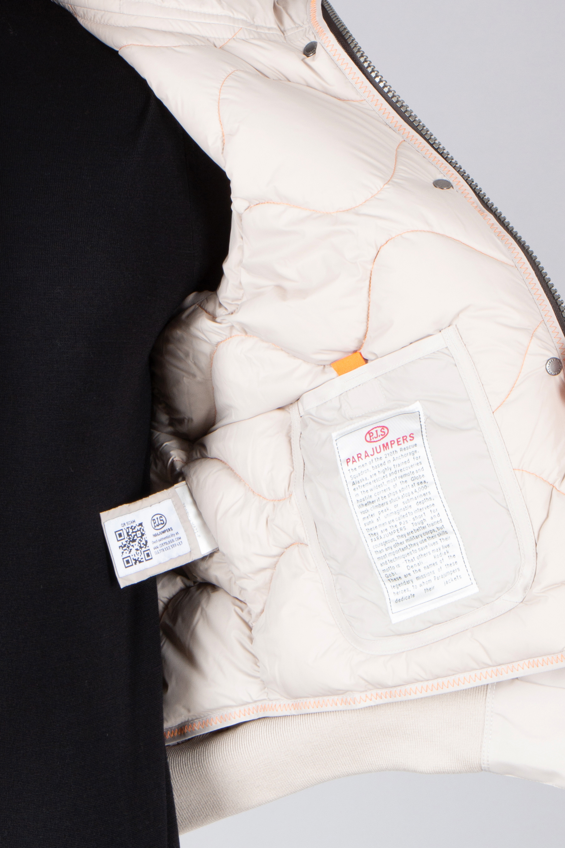 PARAJUMPERS Regular Fit Detachable Down Liner & Shearling Trim Nylon Hooded Down Bomber Jacket Gobi S. Mantel, Jacke, Weste, Rettungsweste, Person