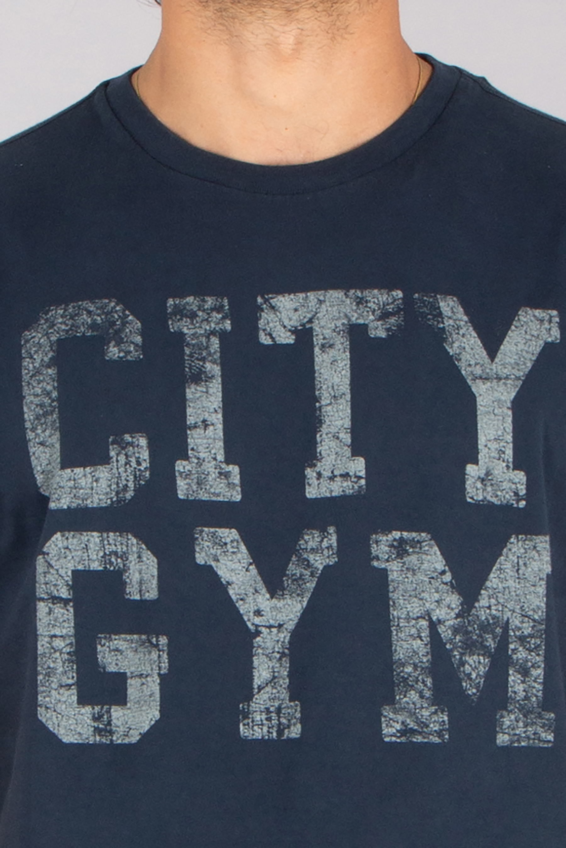 BOWERY NYC Regular Fit Graphic Print Cotton Jersey T-Shirt Bekleidung, T-shirt, Person, Hemd