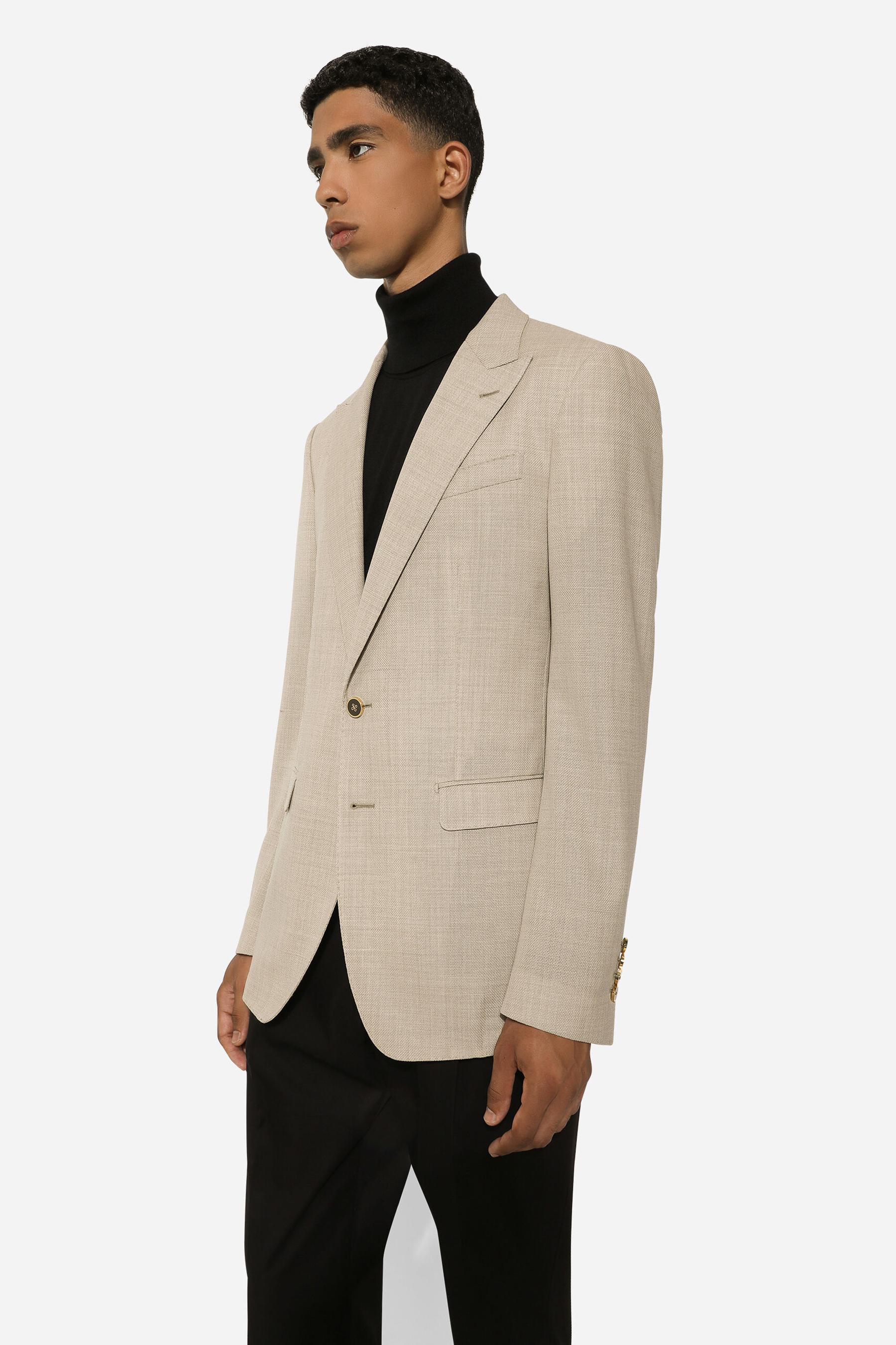 DOLCE & GABBANA Virgin Wool Jacket Toarmina DOLCE & GABBANA Virgin Wool Jacket Toarmina