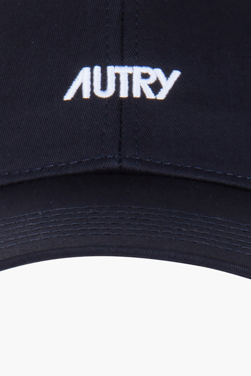 AUTRY Logo Embroidery Cotton Baseball Cap