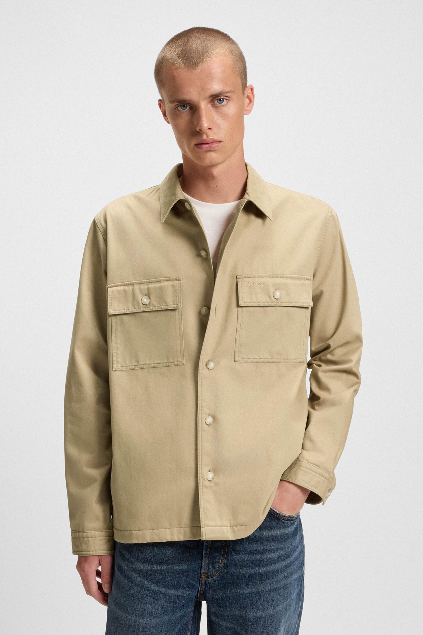 Bekleidung, Hemd, Khaki, Mantel, Langarm