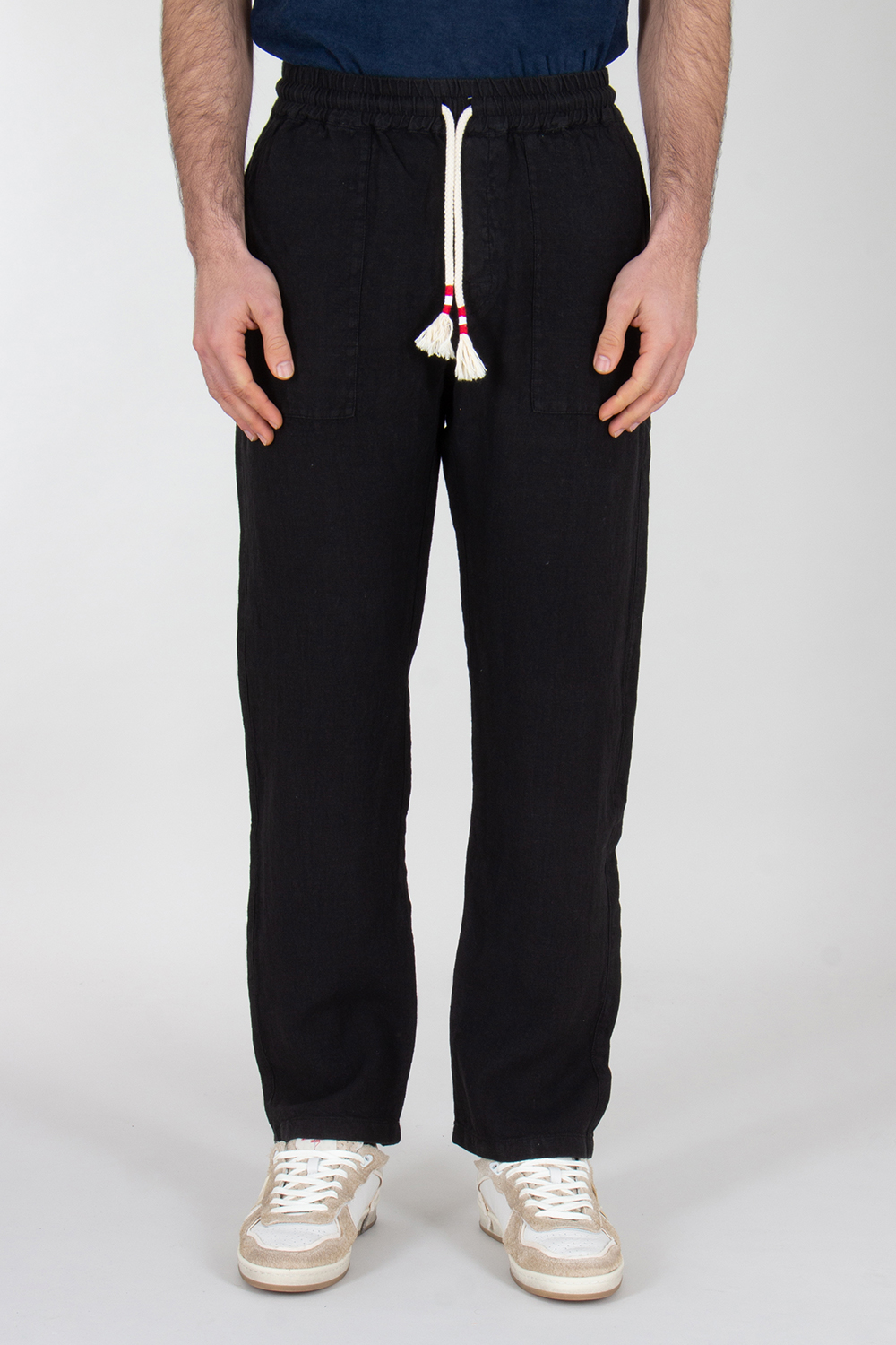 MC 2 SAINT BARTH Comfort Fit Linen Pants Calais