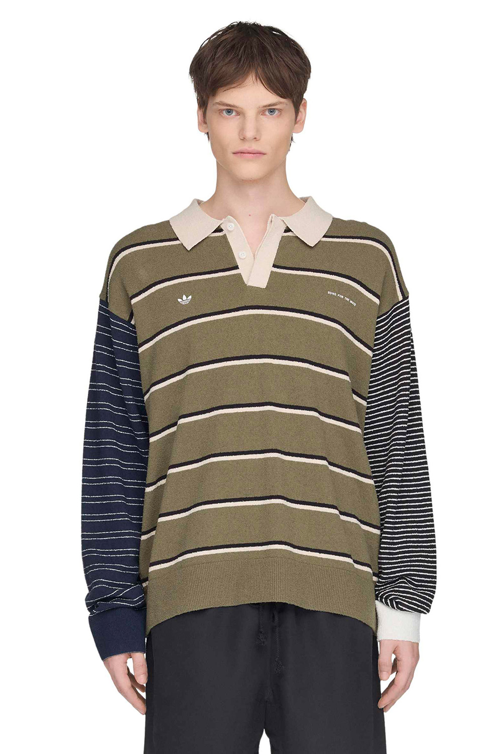 ADIDAS x Song For The Mute Oversized Long Sleeve Polo