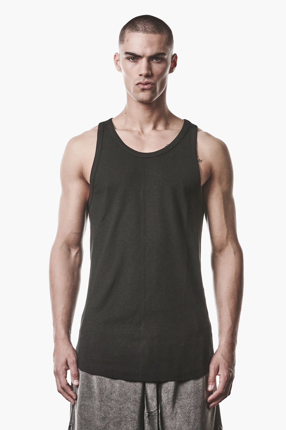 Tanktop, Erwachsener, Männlich, Mann, Person