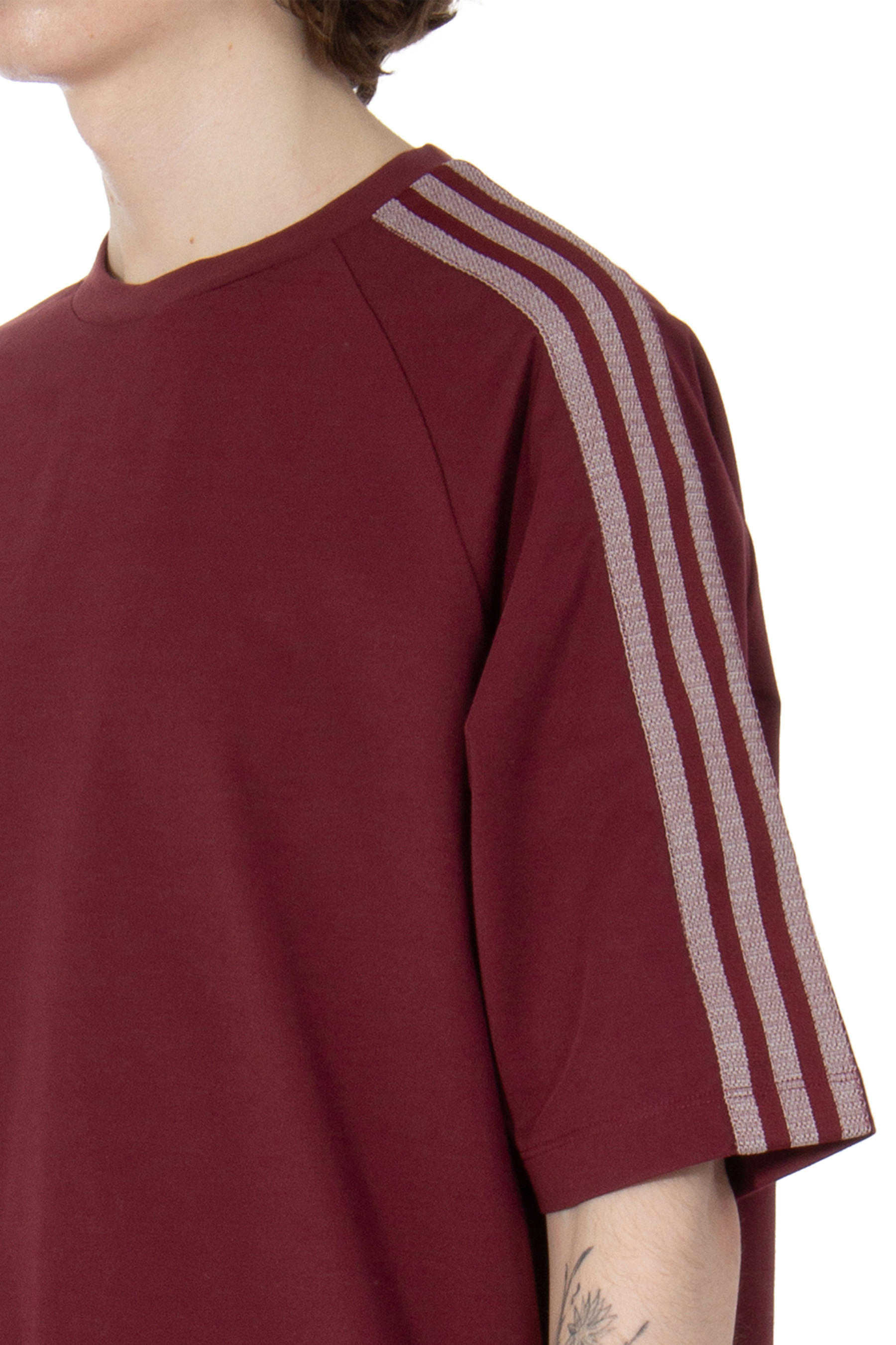 Y-3 3-Stripes Cotton Blend T-Shirt
