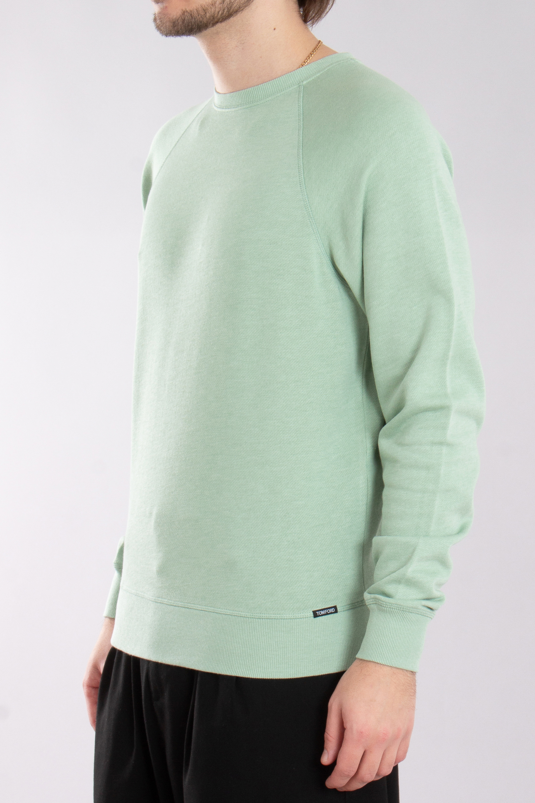 TOM FORD Gament-Dyed Cotton Blend Sweatshirt TOM FORD Gament-Dyed Cotton Blend Sweatshirt