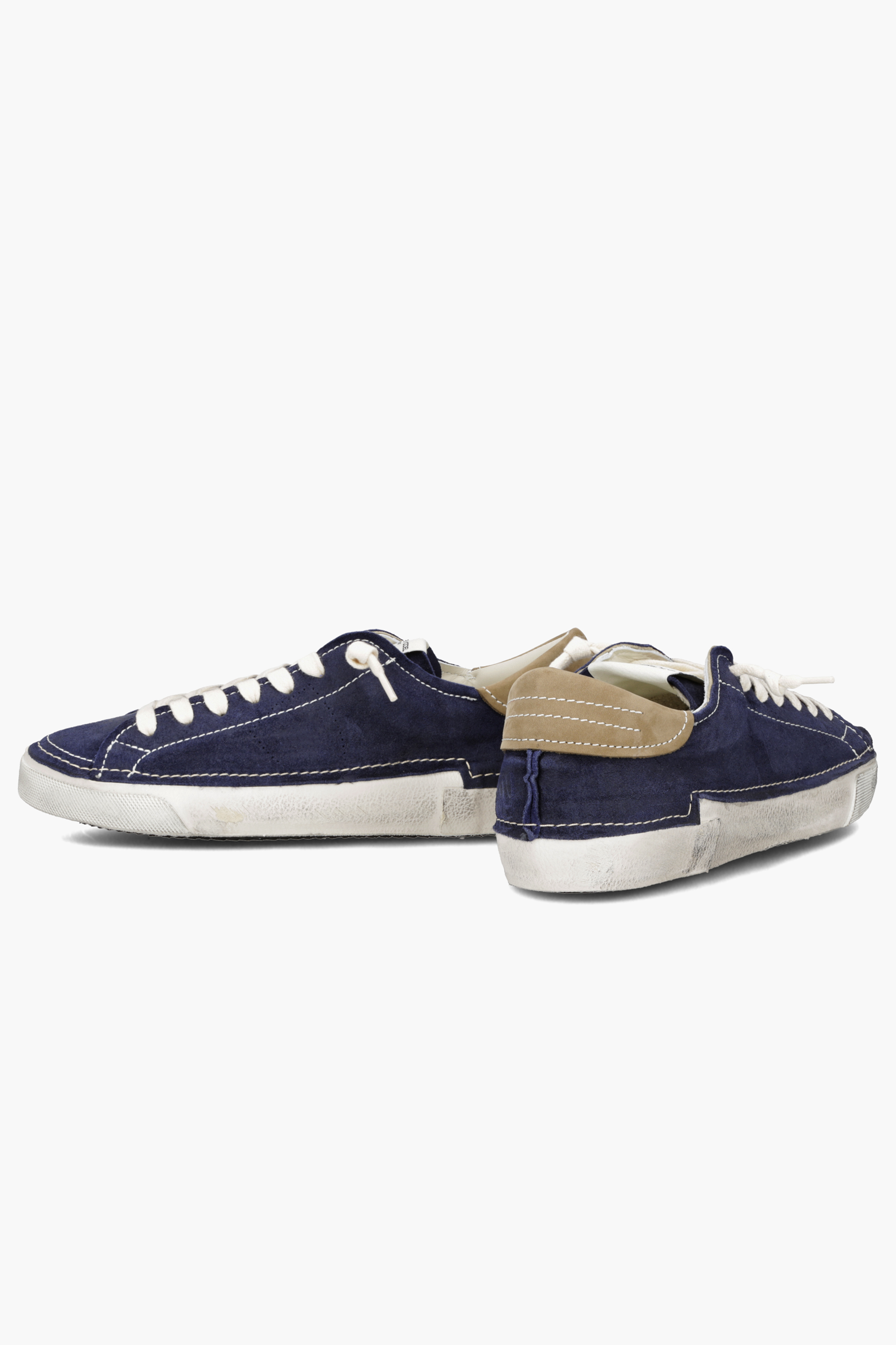 PHILIPPE MODEL Suede Sneakers Prsx Low Wildleder, Schuhwerk, Schuh, Sneaker, Leinwand