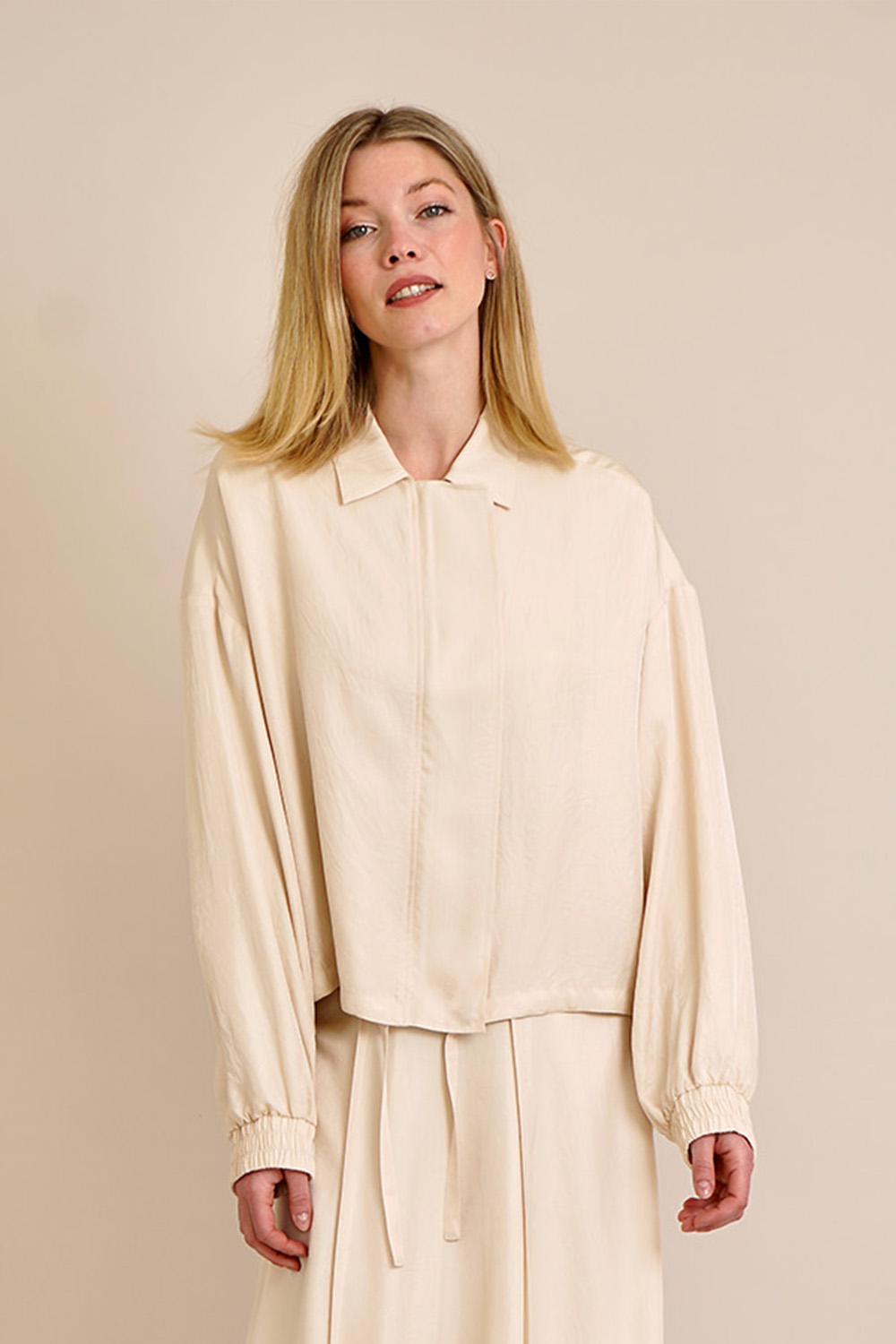 KIEFERMANN Relaxed Fit Technical Fabric Blouson Maertisa