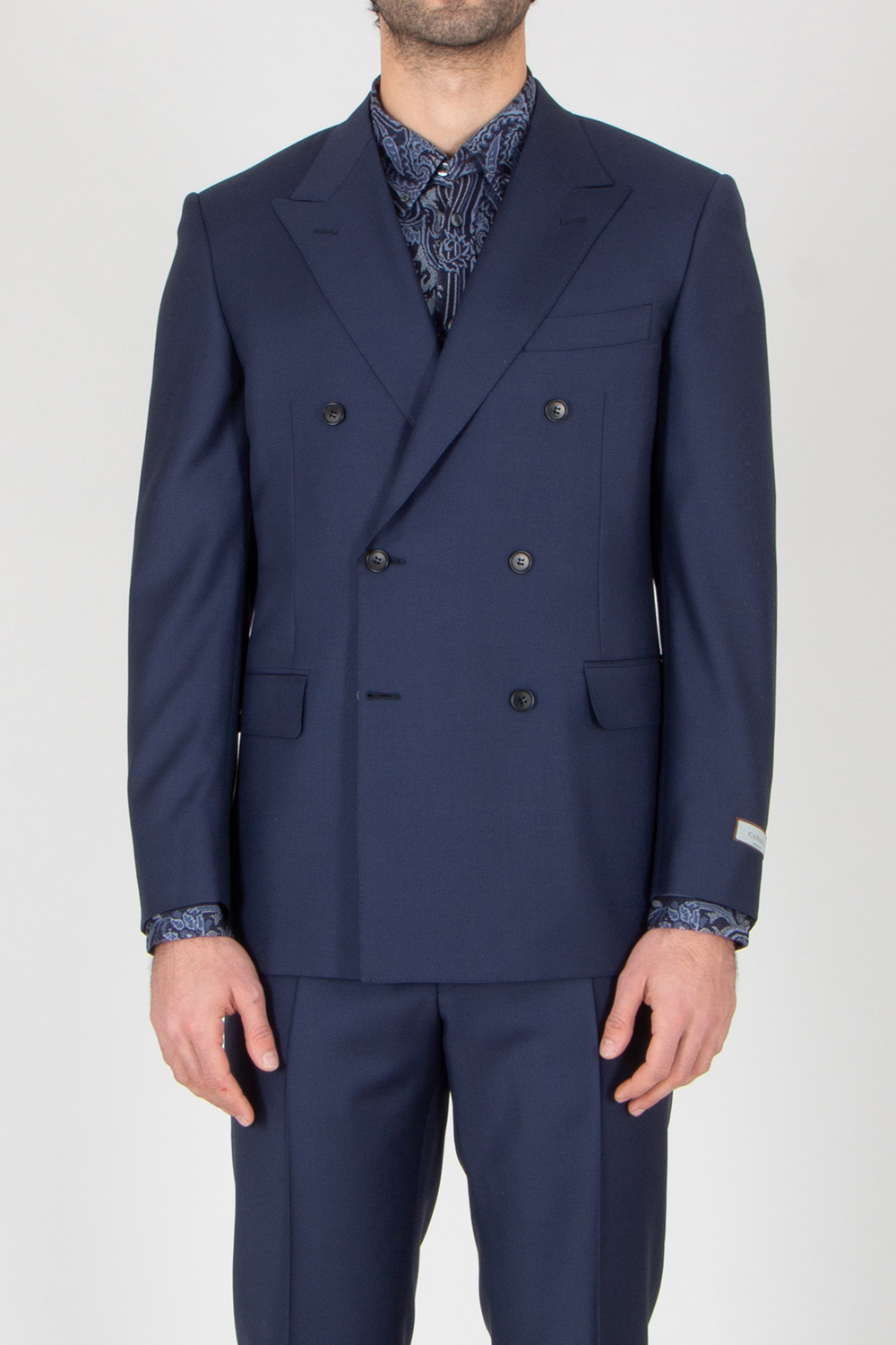 CANALI Regular Fit Wool Suit