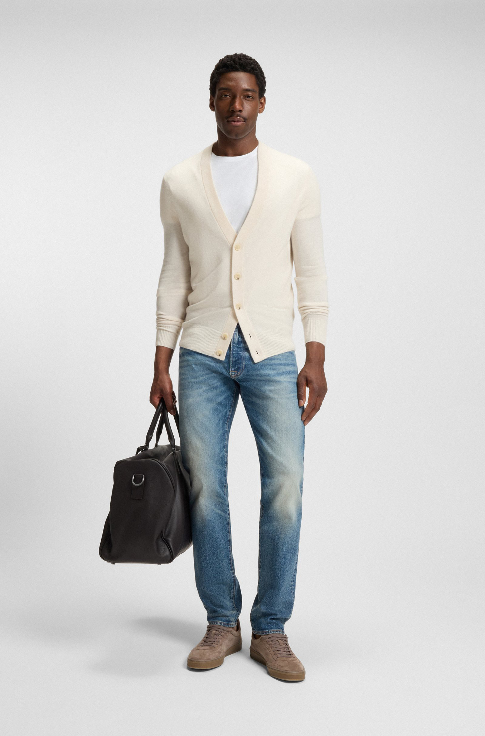 Blazer, Mantel, Jacke, Hosen, Person