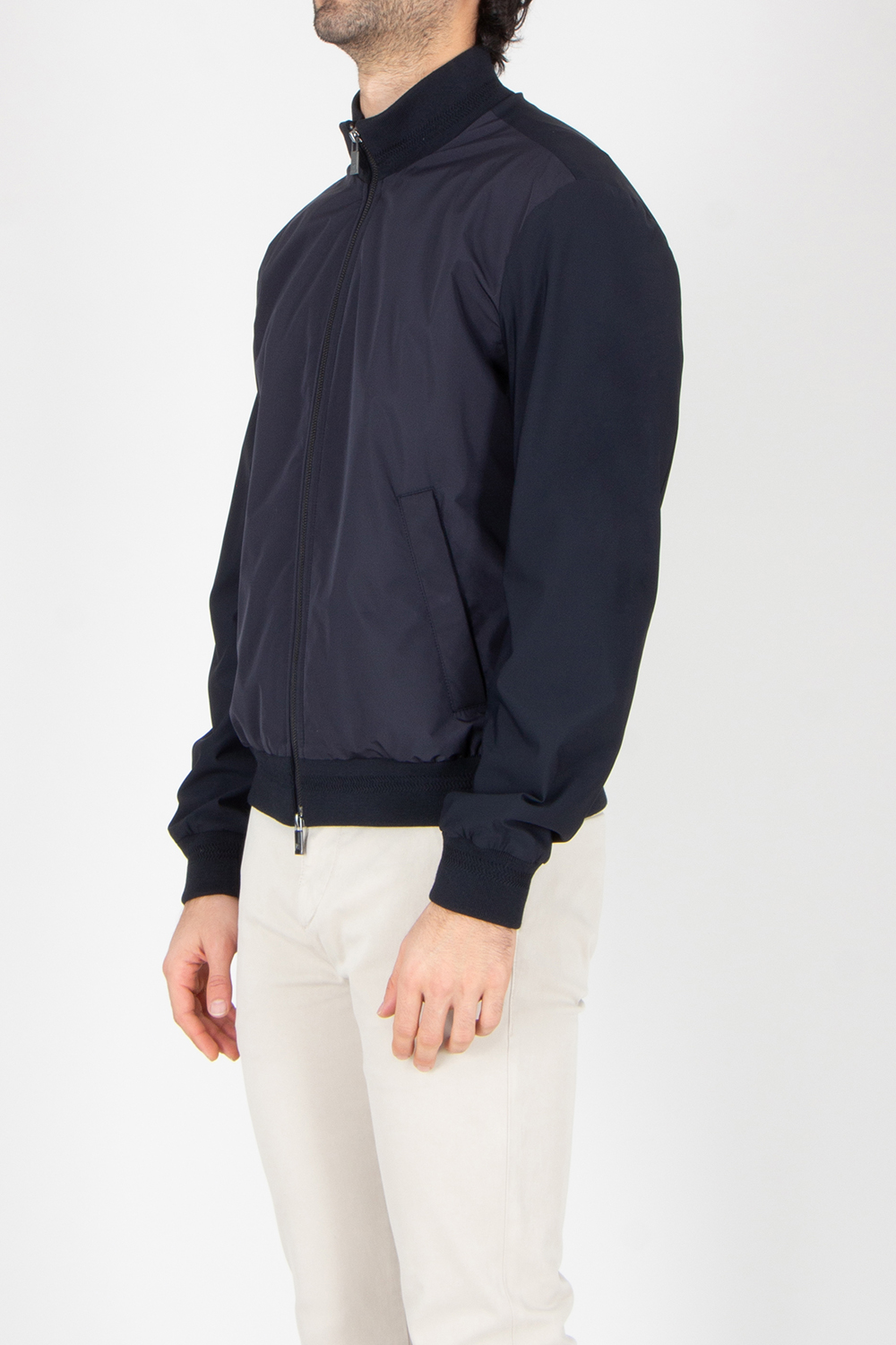 Hemd, Langarm, Mantel, Jacke, Person