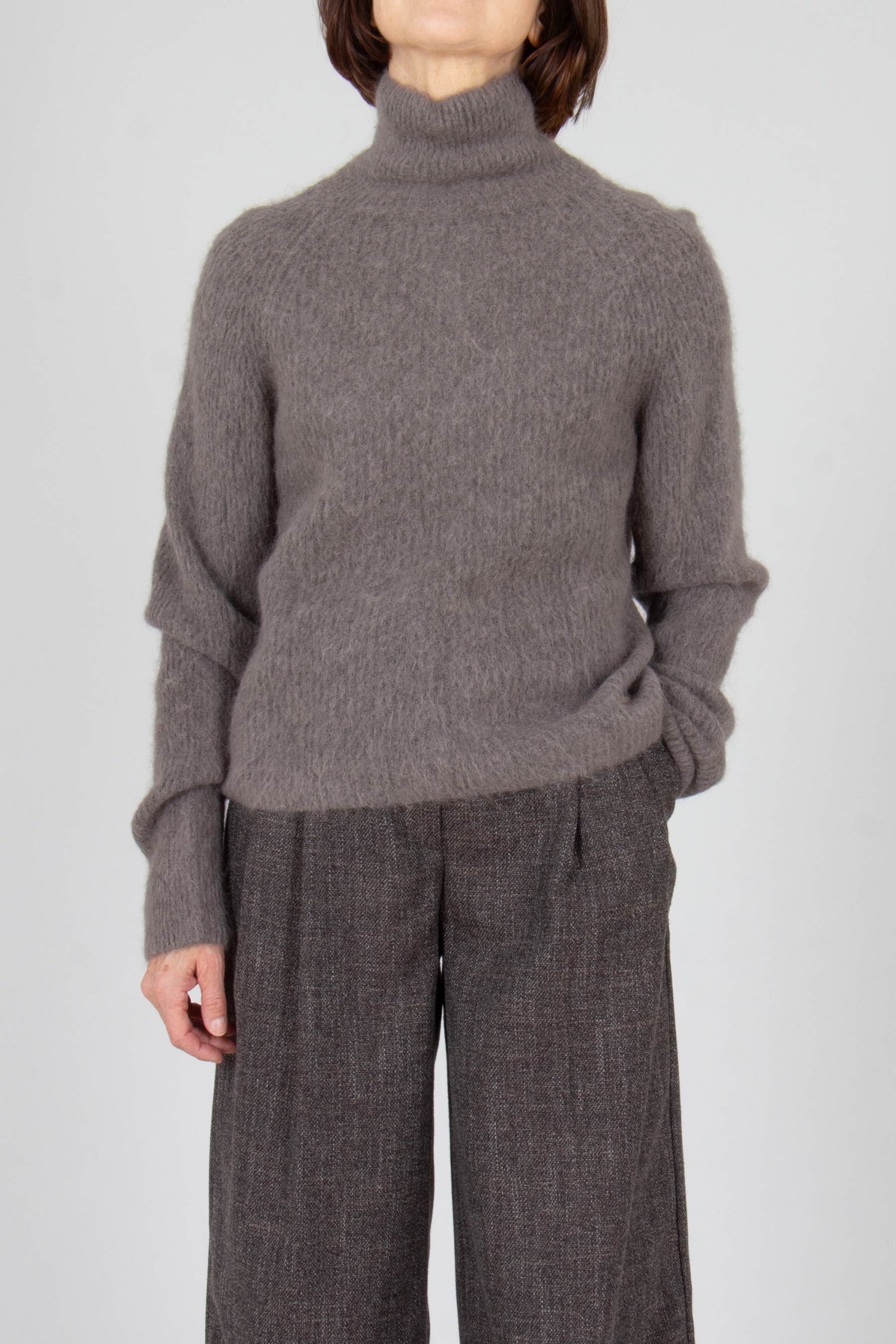 Bekleidung, Strickwaren, Pullover, Mantel