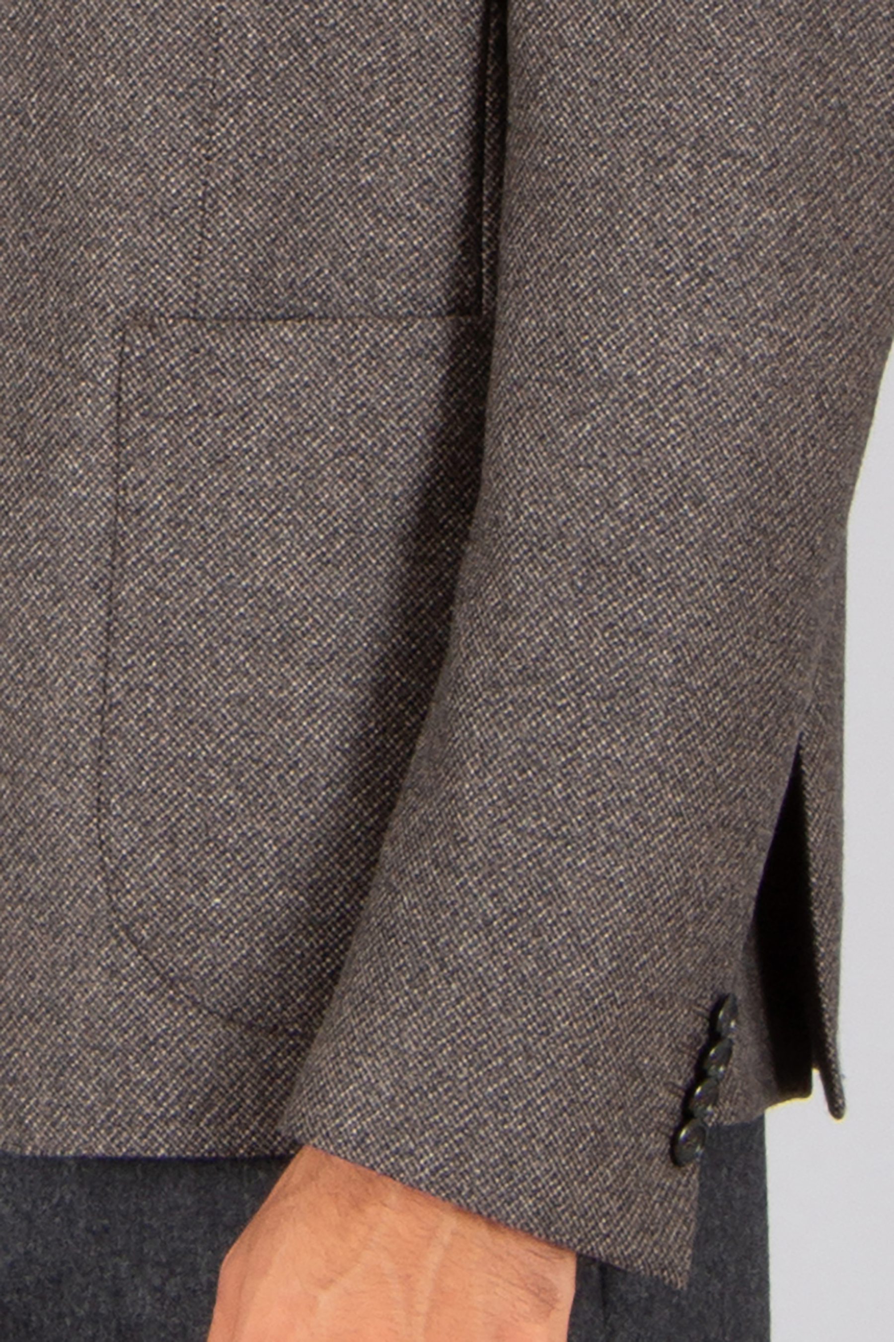 DRESSLER Regular Fit Virgin Wool Tweed Jacket Sawyer Blazer, Kleidung, Mantel, Jacke, Jeans