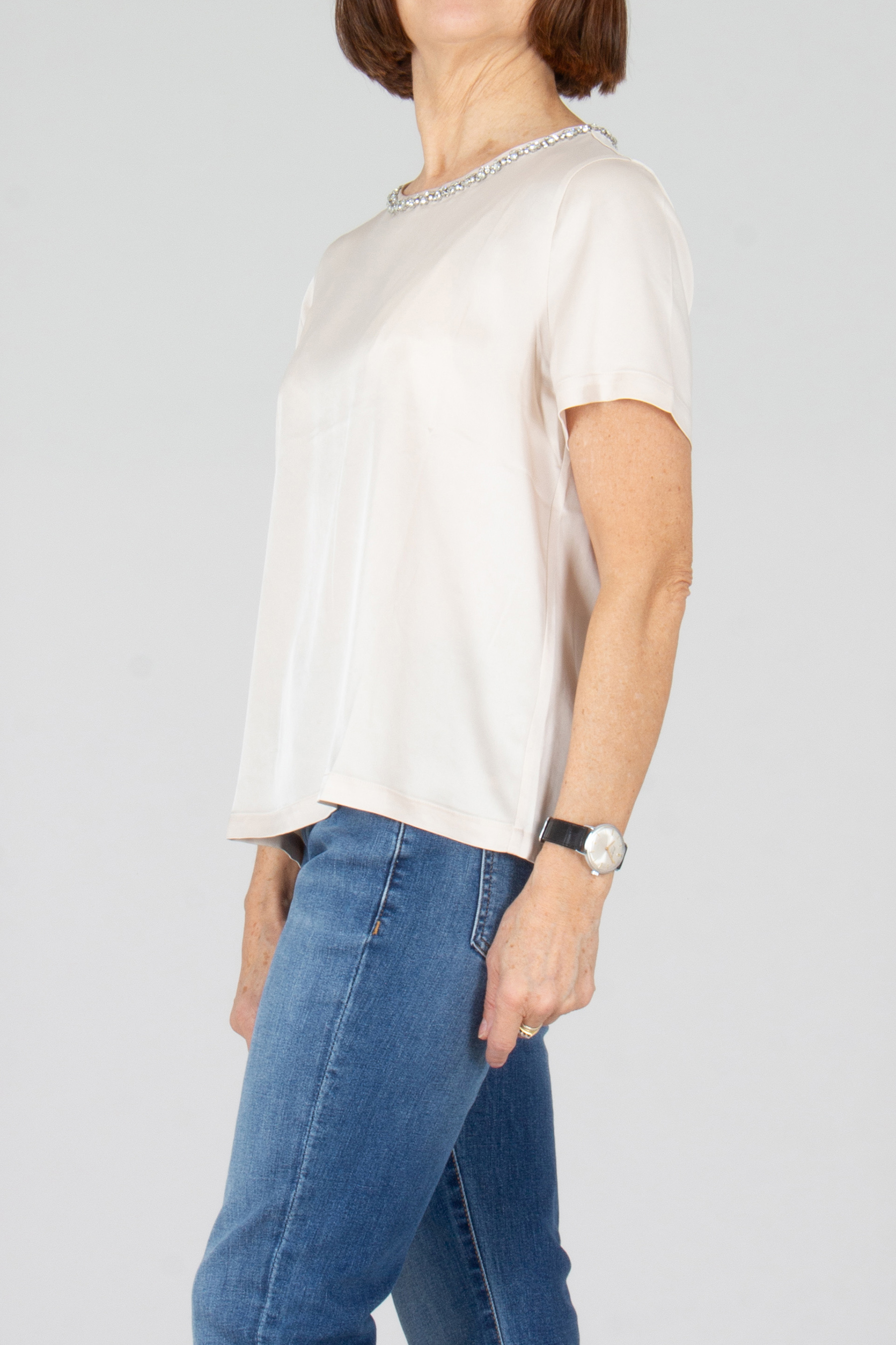 Bluse, Hosen, Jeanshose, Person, Frau