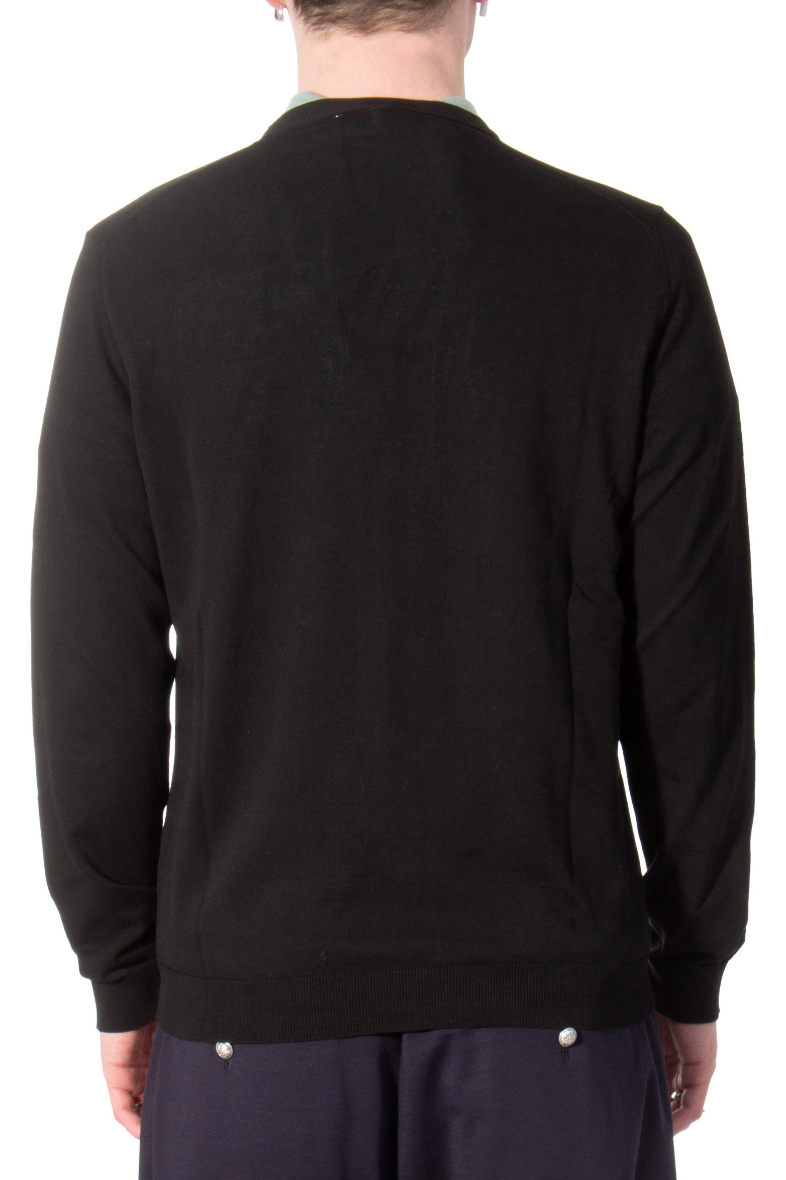 ROBERTO COLLINA Knitted Cotton Cardigan 