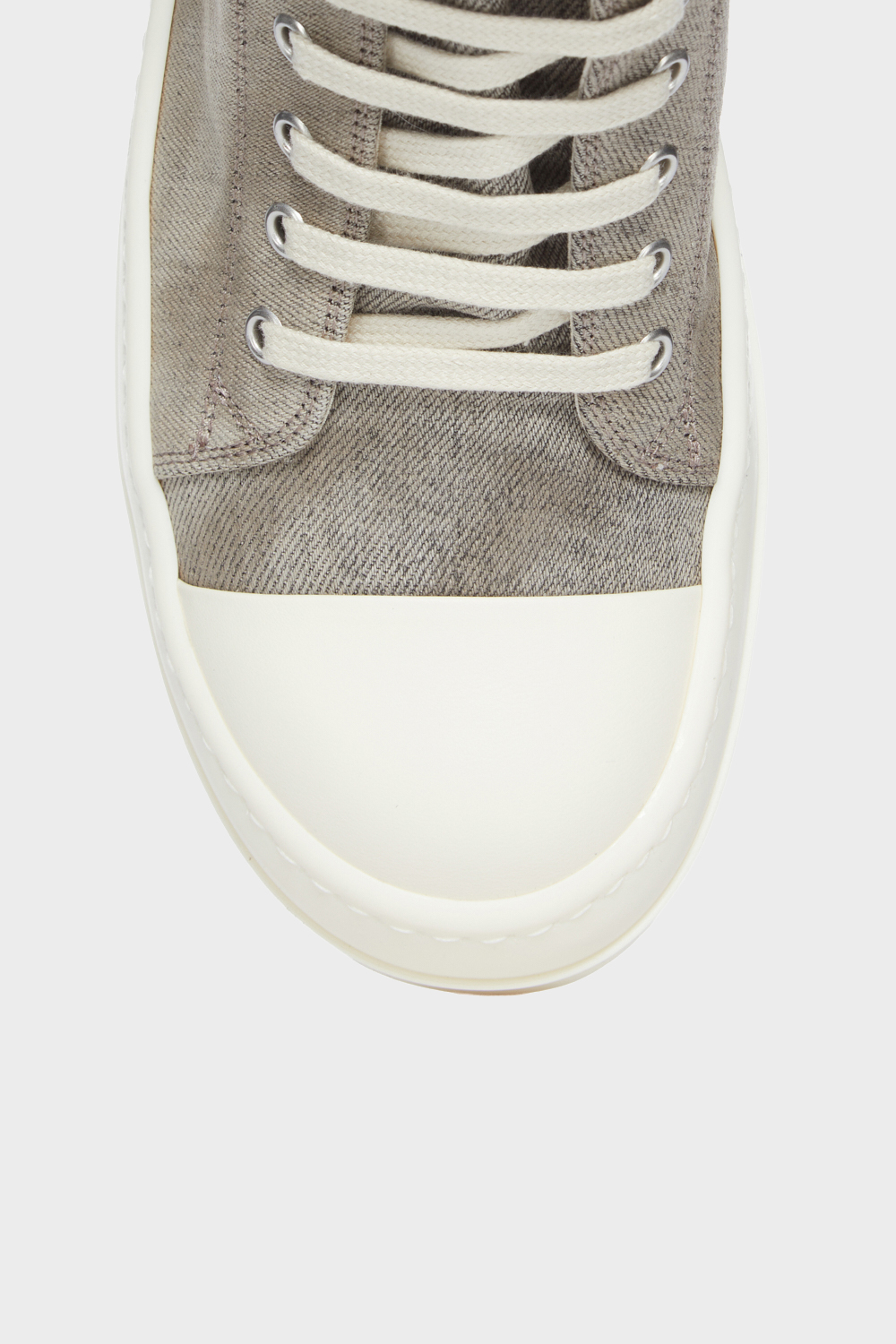 RICK OWENS DRKSHDW Vintage Denim Low Sneakers