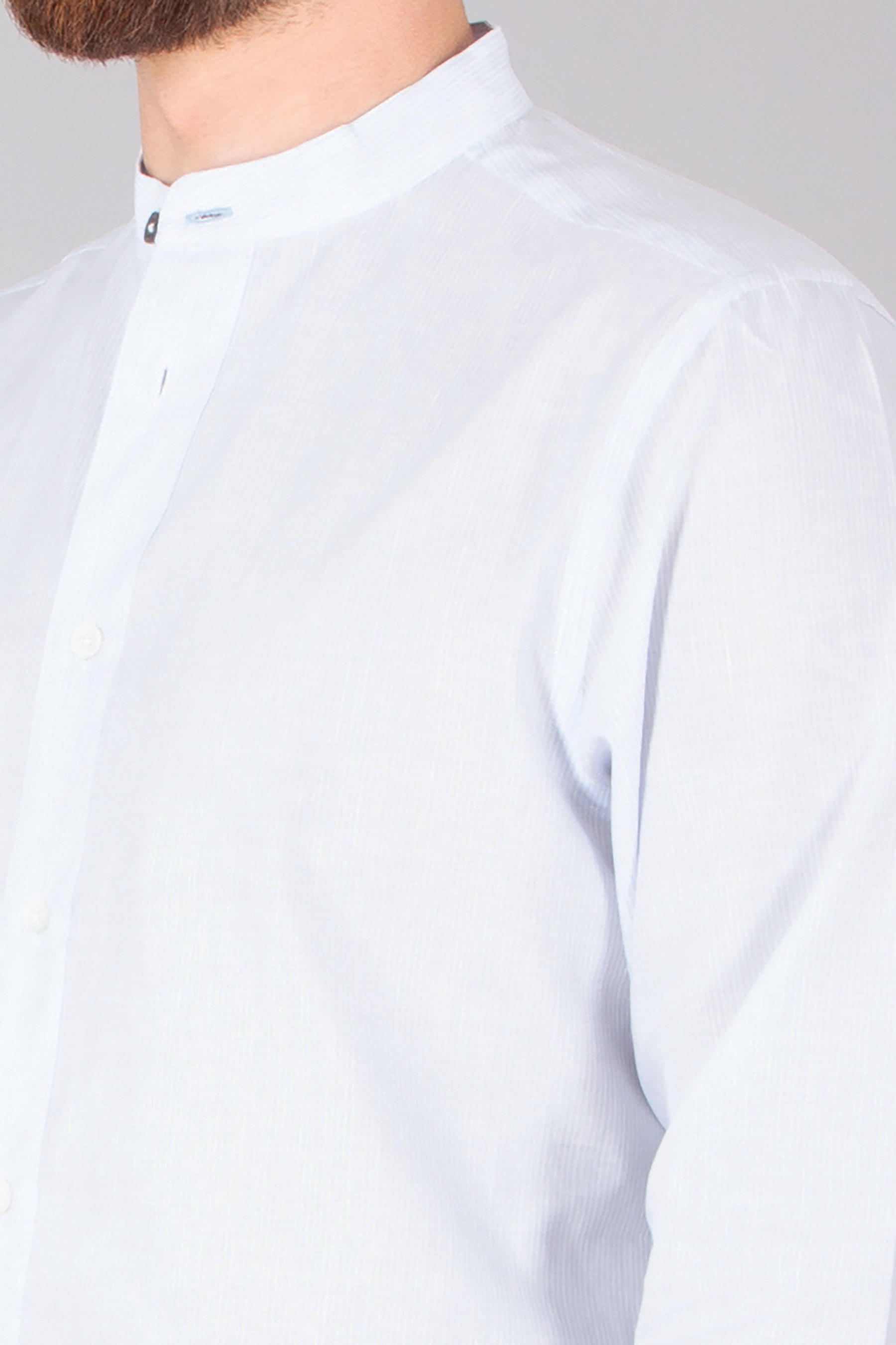 PAUL SMITH Casual Fit Striped Cotton-Linen Blend Shirt Bekleidung, Hemd, Kleid, Hemd, Langarm, Ärmel