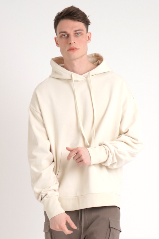 THOM KROM Oversized Cotton Hoodie