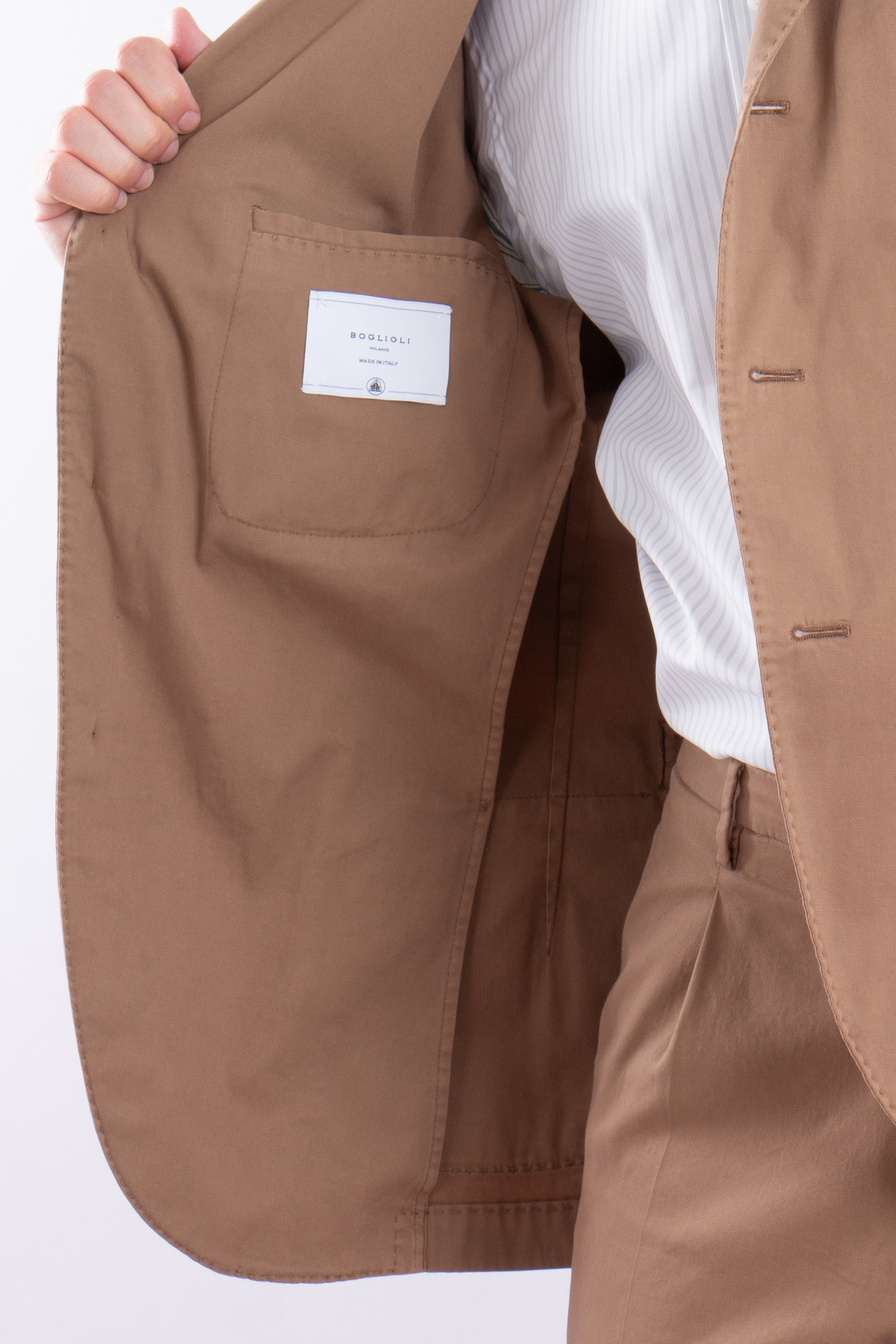 BOGLIOLI Lightweight Cotton Stretch K-Jacket-Suit BOGLIOLI Lightweight Cotton Stretch K-Jacket-Suit