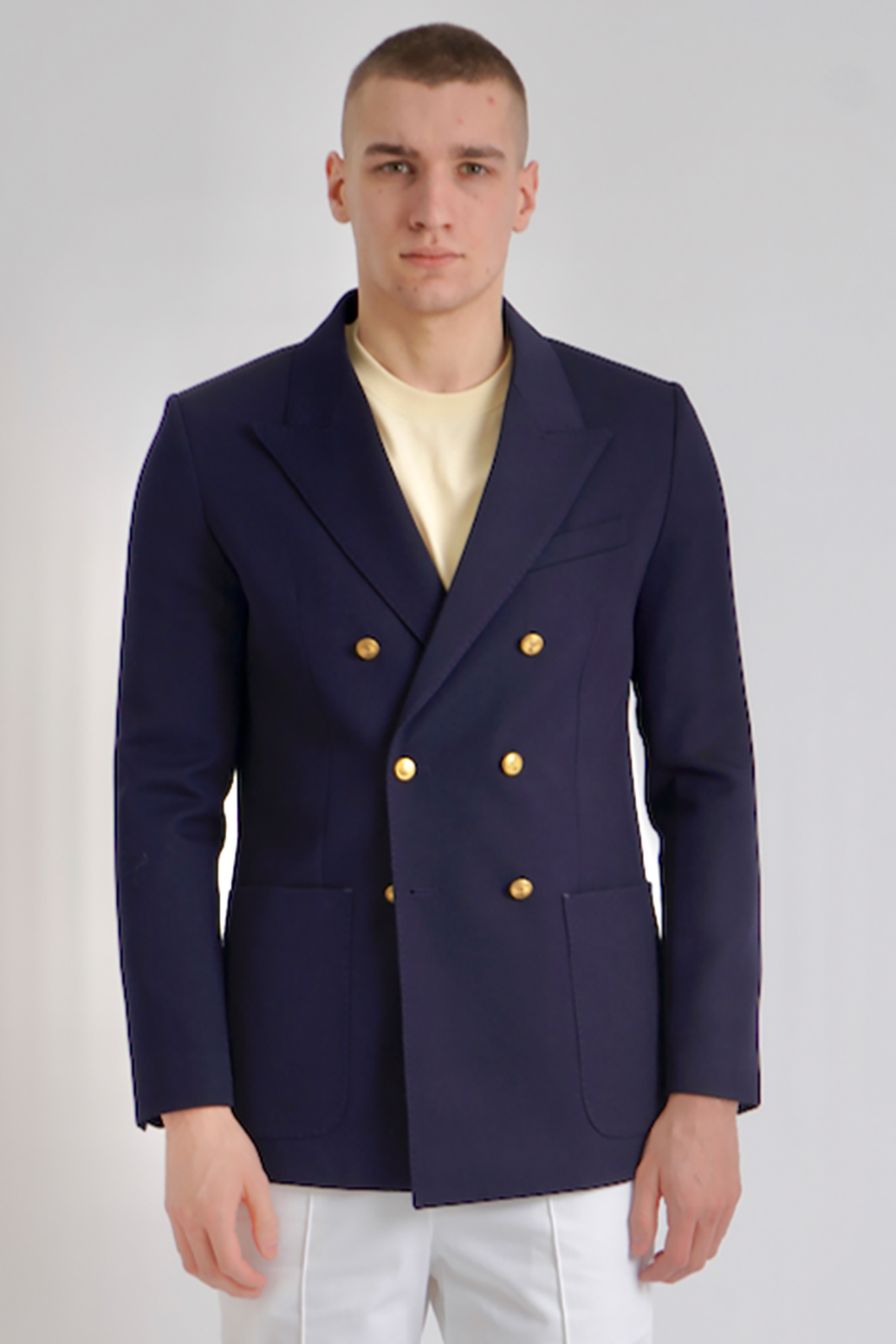 AMI PARIS Tailored Fit Virgin Wool Blazer 48 HBV200WV0004491 48