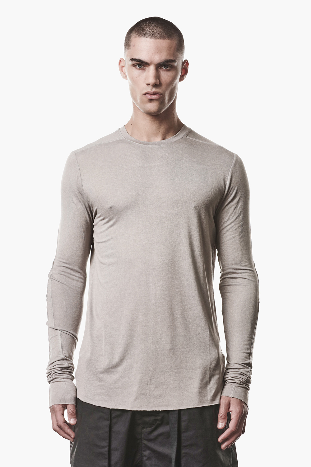 Langarm, Ärmel, T-shirt, Mann, Person