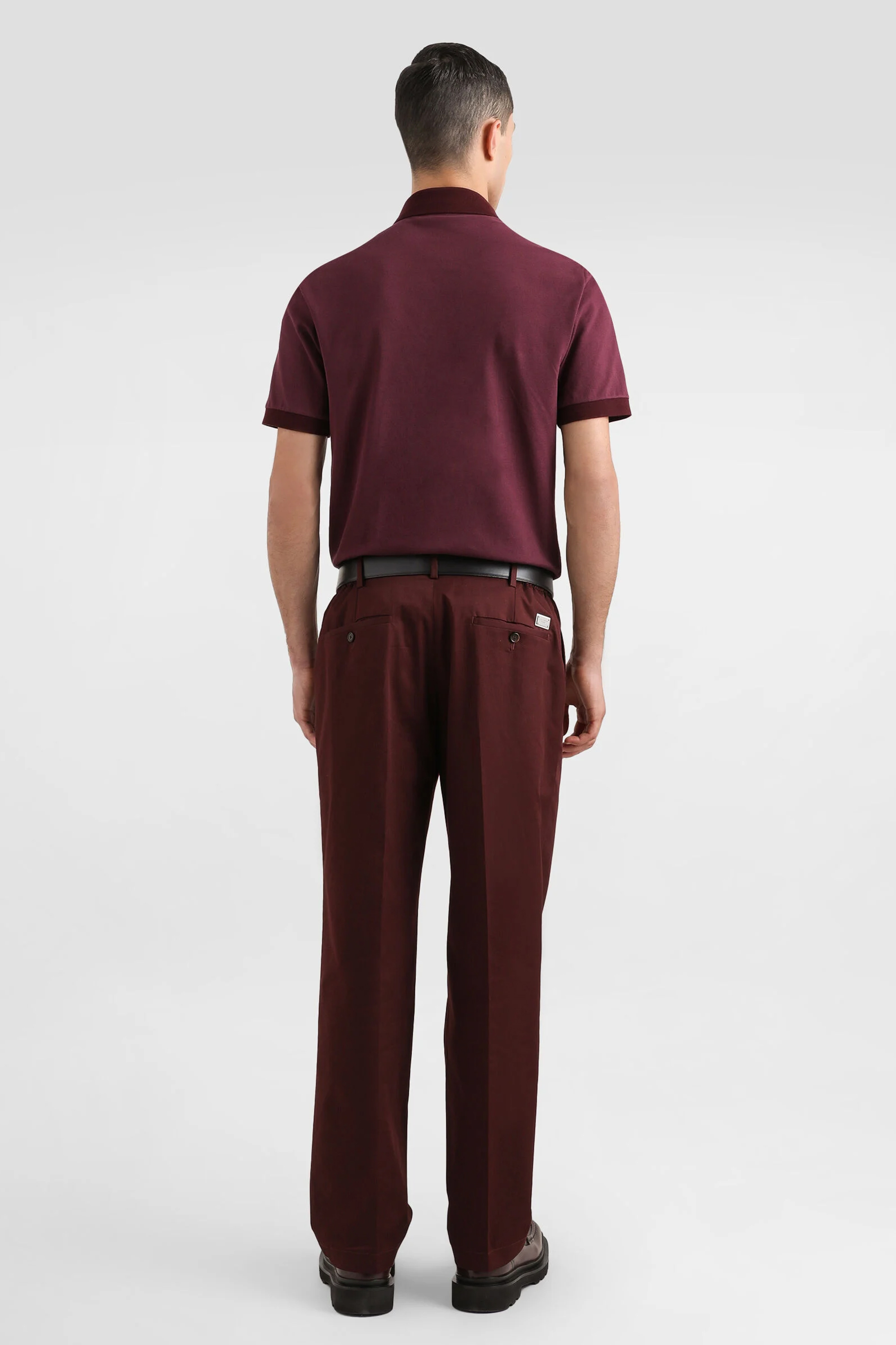 DOLCE & GABBANA Regular Fit Cotton Piqué Polo Shirt DOLCE & GABBANA Regular Fit Cotton Piqué Polo Shirt