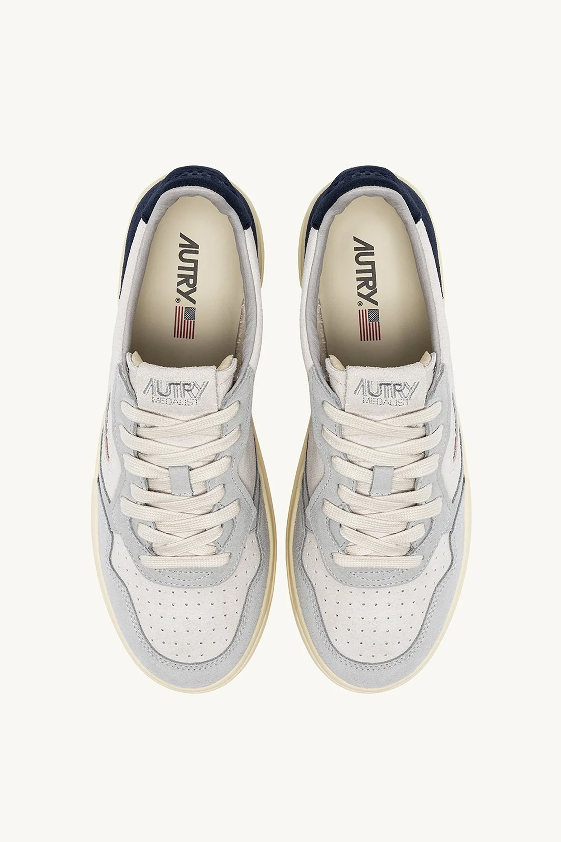 AUTRY Suede Sneakers Medalist Low AUTRY Suede Sneakers Medalist Low