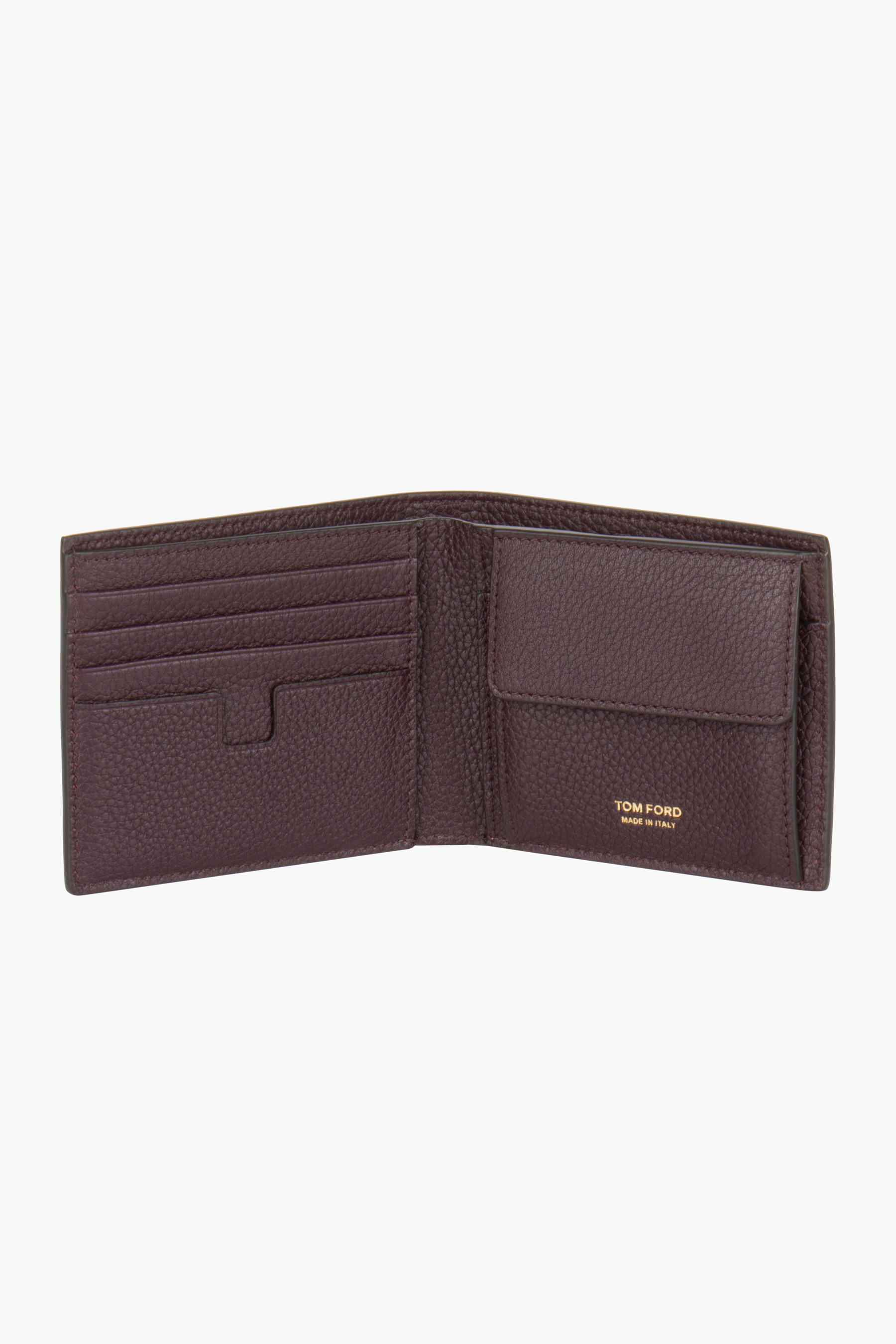 TOM FORD Grained Leather Bifold Wallet Zubehör, Geldbörse