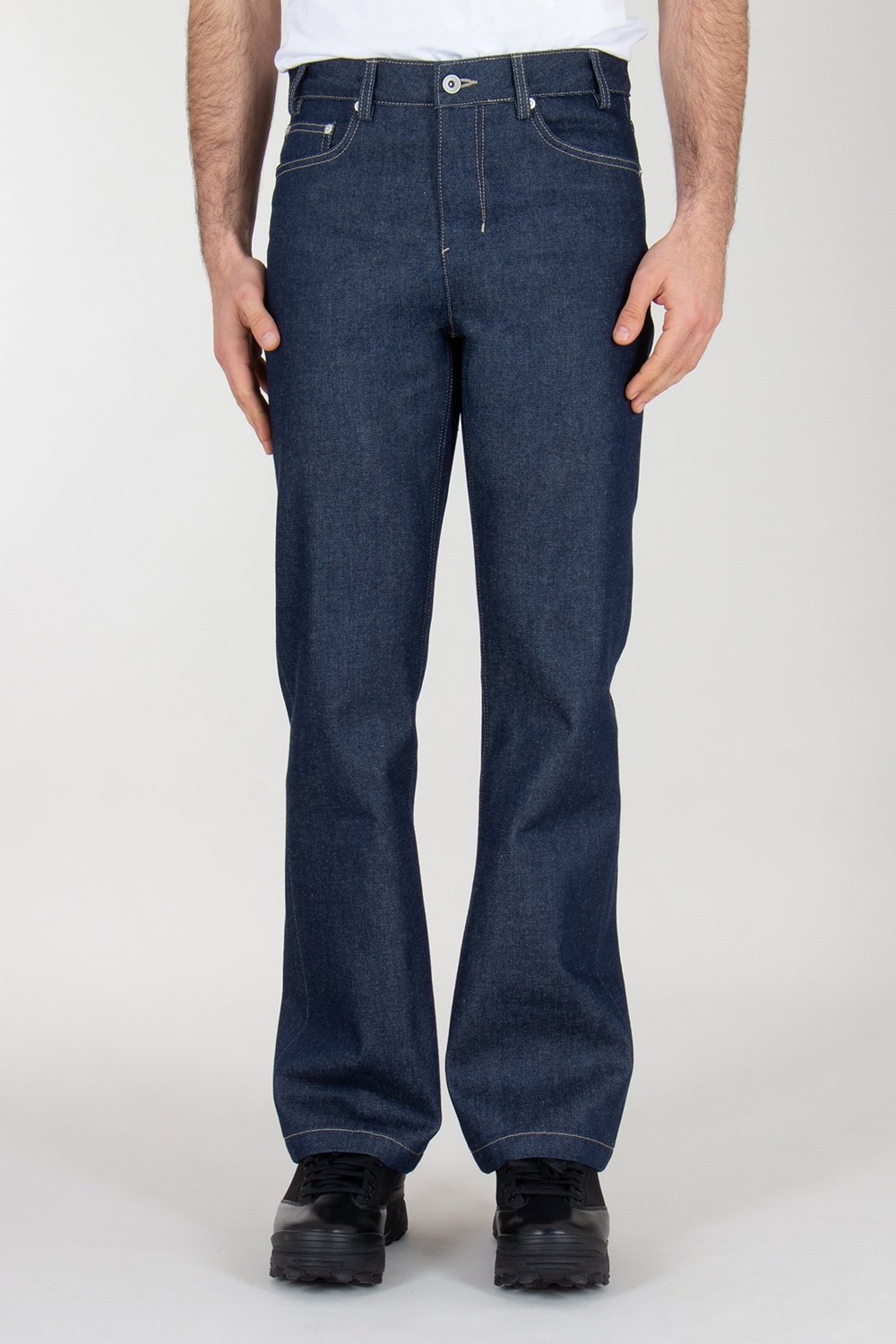 XLM Straight Leg Indigo Denim Jeans