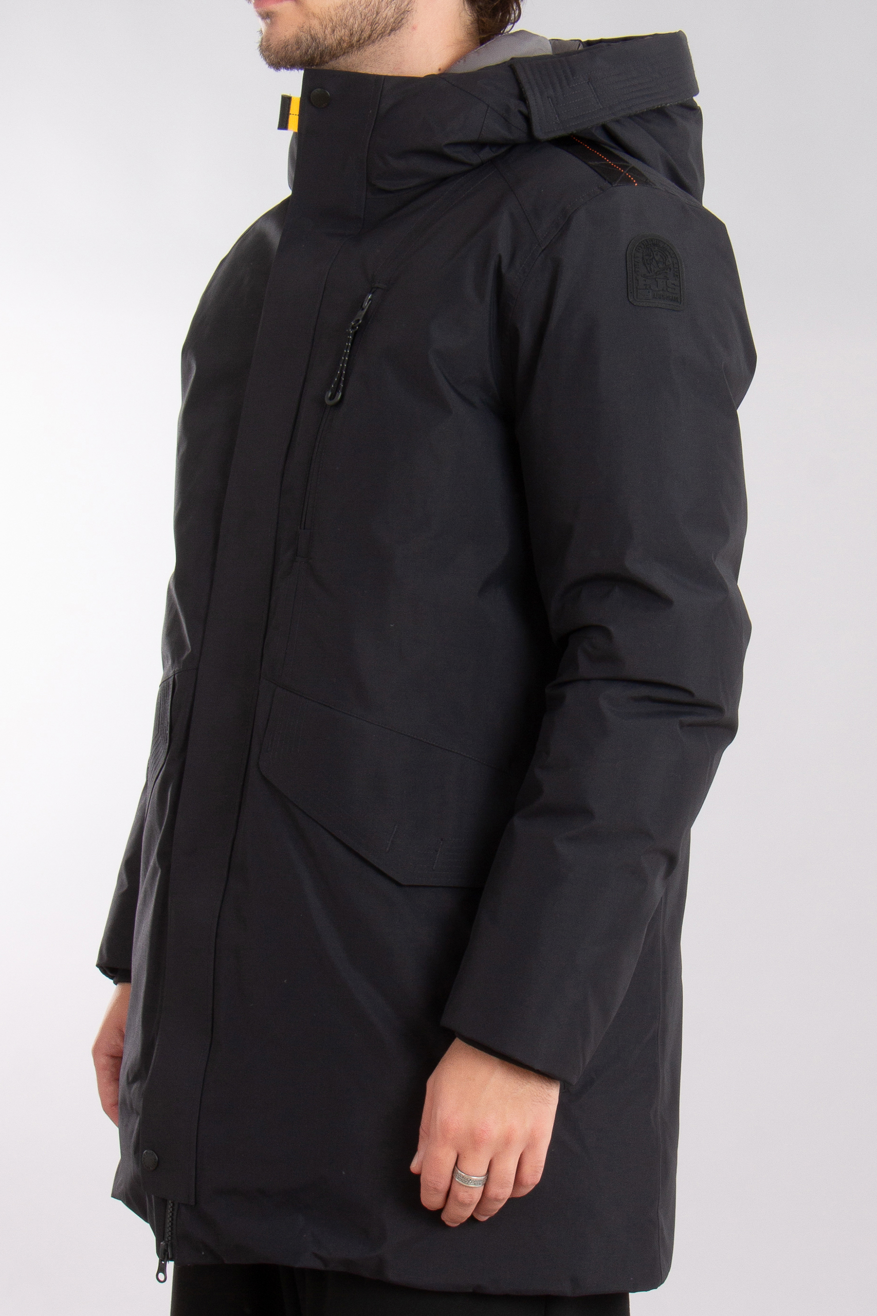 PARAJUMPERS Nylon Blend Hooded Down Jacket Hayate PARAJUMPERS Nylon Blend Hooded Down Jacket Hayate