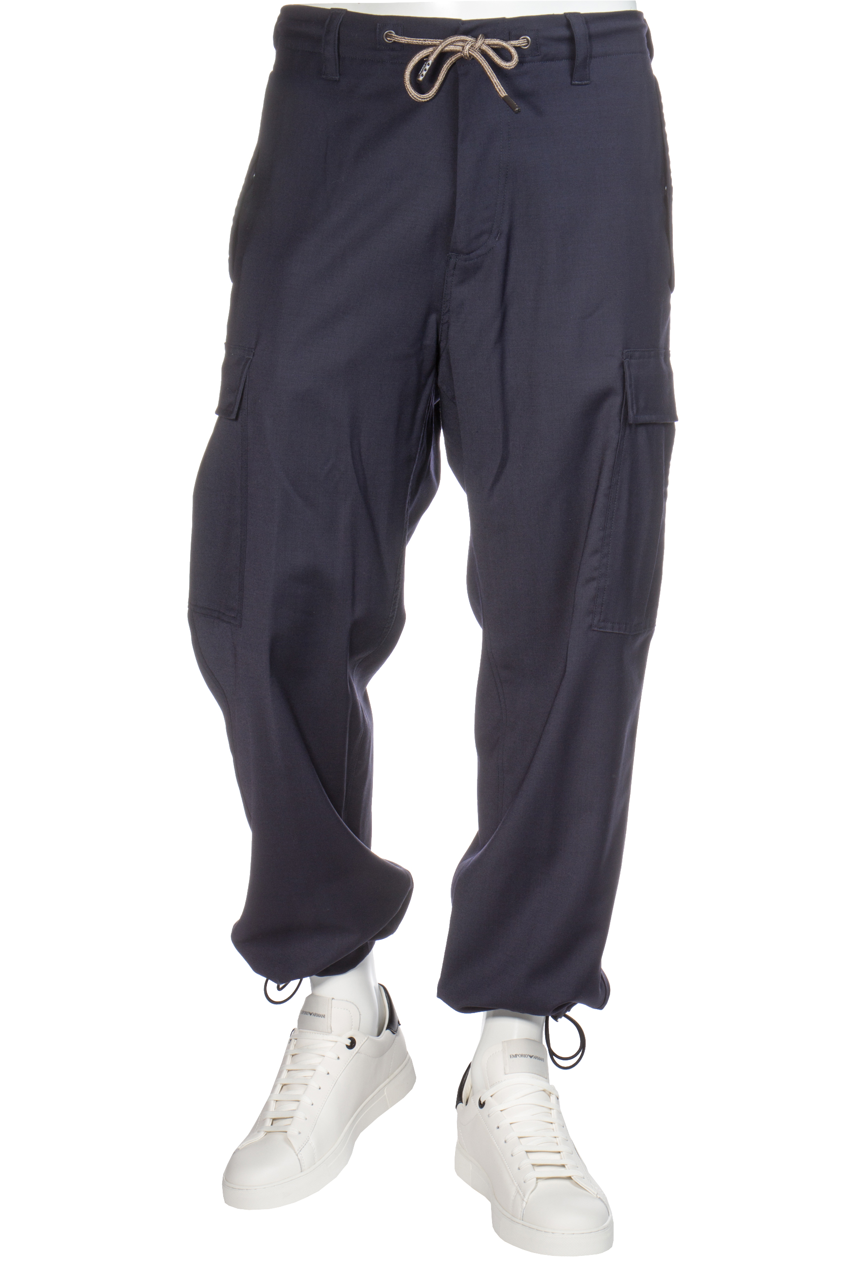 ASPESI Wool Blend Cargo Pants