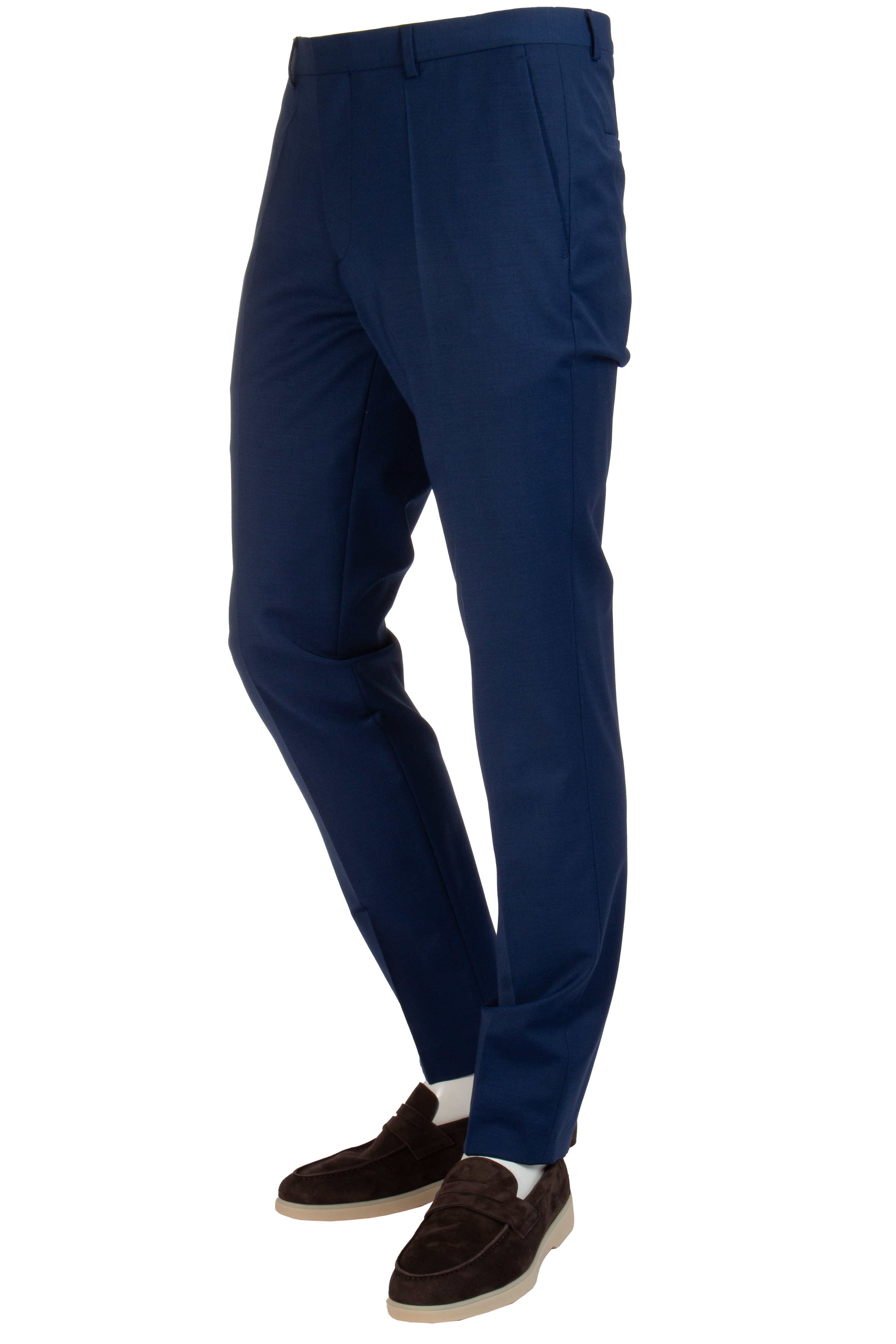 HUGO Extra Slim Fit Stretch Virgin Wool Blend Pants Hesten HUGO Extra Slim Fit Stretch Virgin Wool Blend Pants Hesten