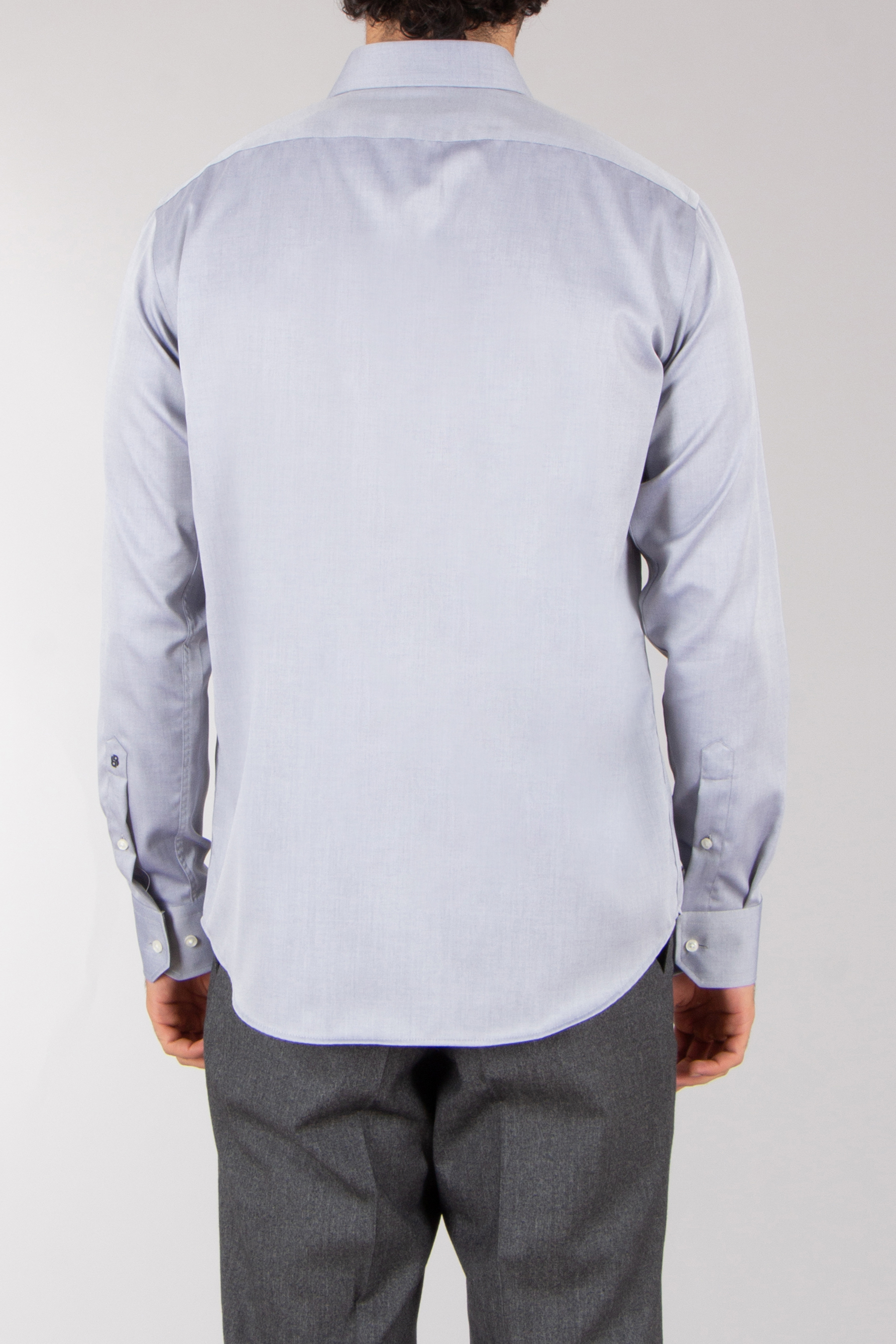 BOSS Regular Fit Cotton Twill Shirt H-Joe Langarm, Hemd, Ärmel, Kleid, Hemd, Person