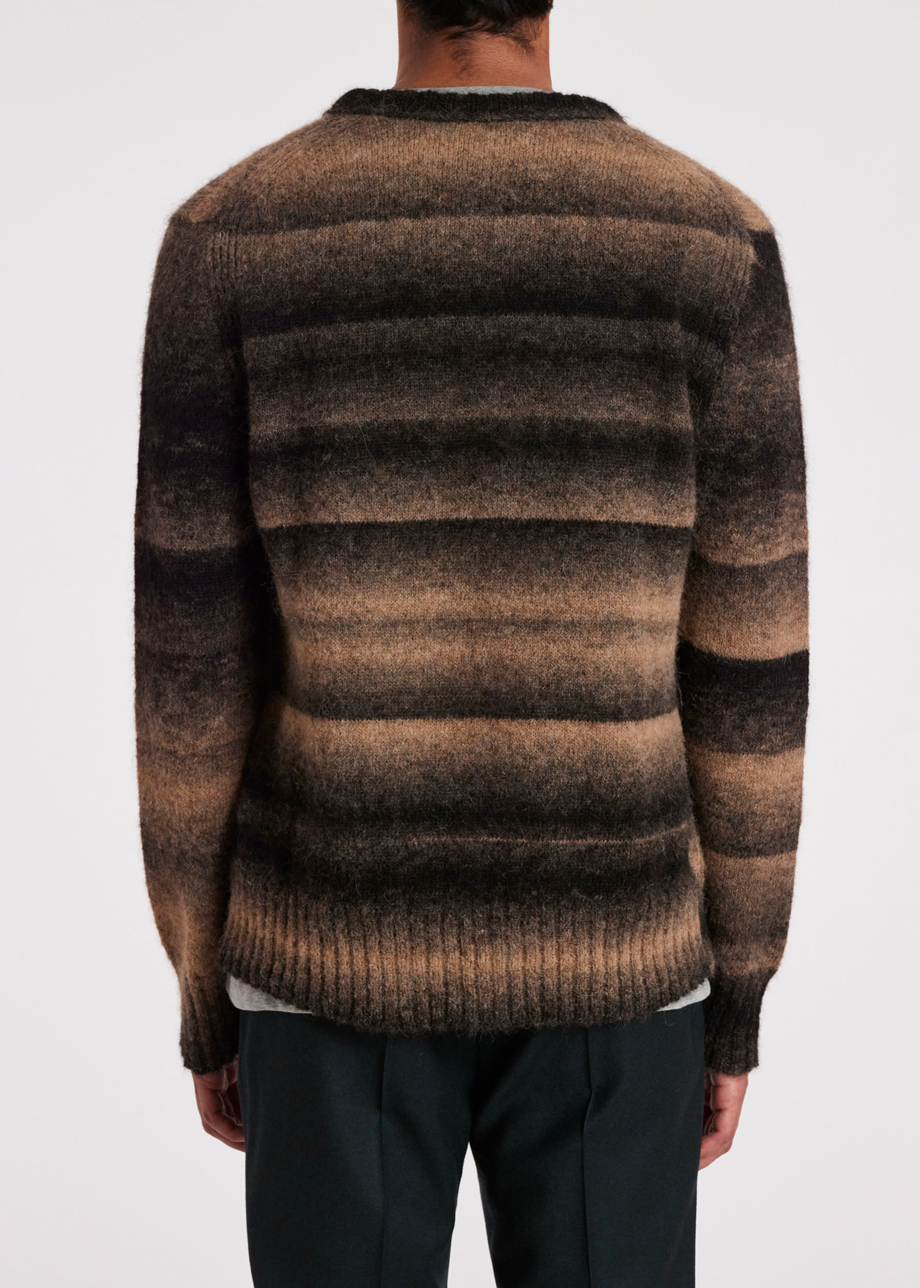 PAUL SMITH Alpaca Blend Ombre Stripe Sweater PAUL SMITH Alpaca Blend Ombre Stripe Sweater