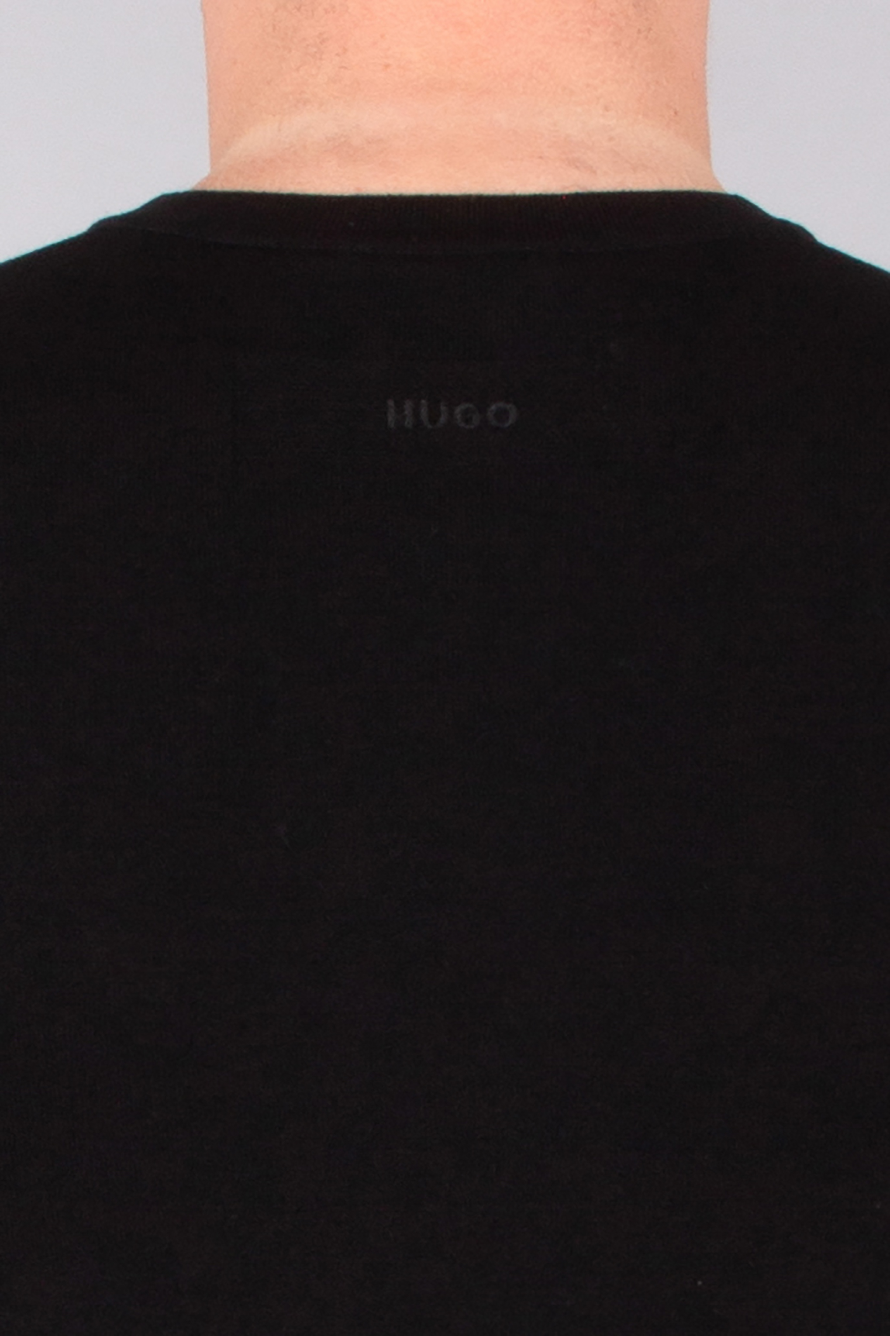 HUGO Slim Fit Viscose Blend Short-Sleeve Sweater San Carl T-shirt, Langarm, Erwachsener, Mann, Person