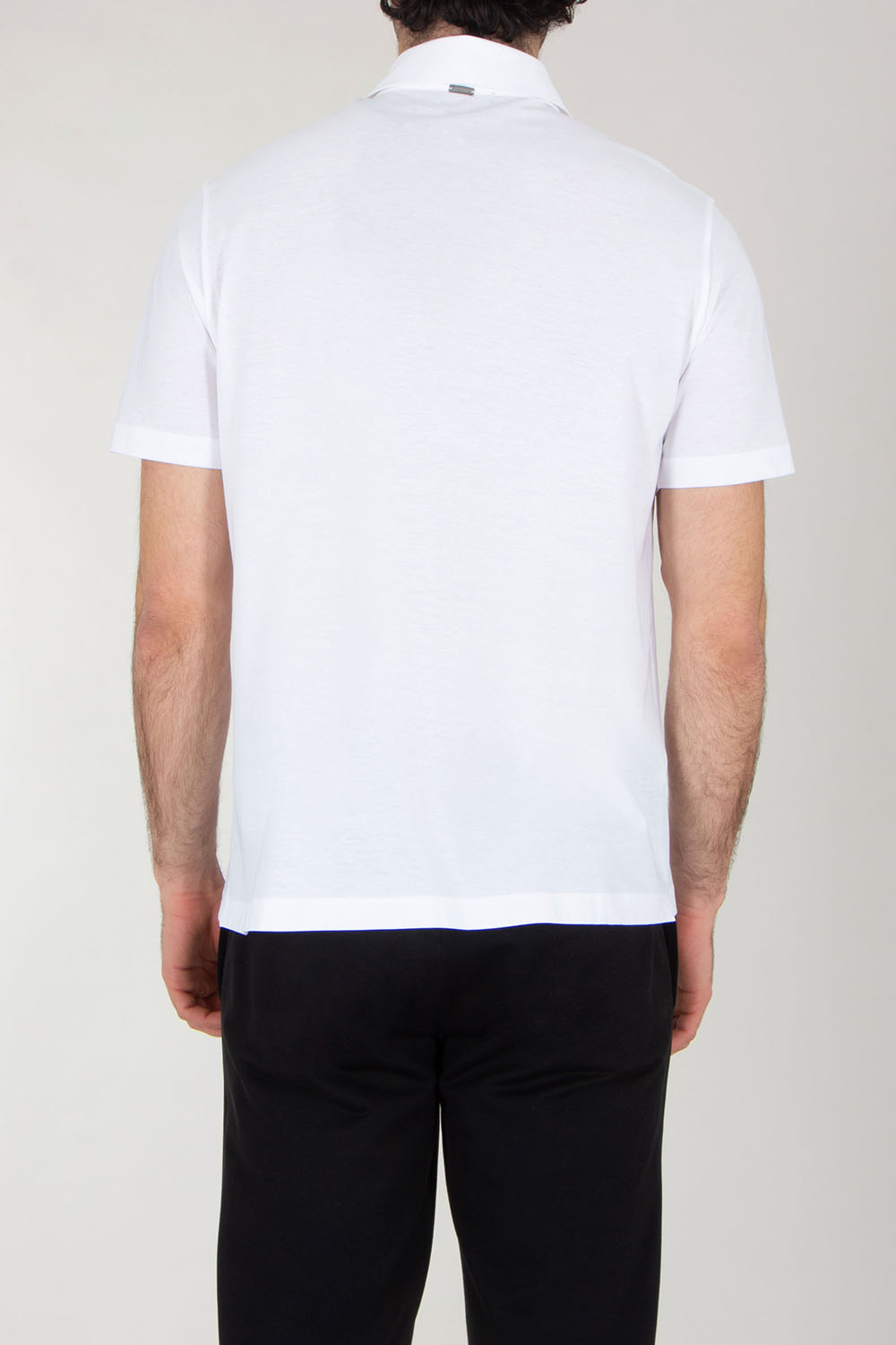 HERNO Regular Fit Cotton Polo Shirt 