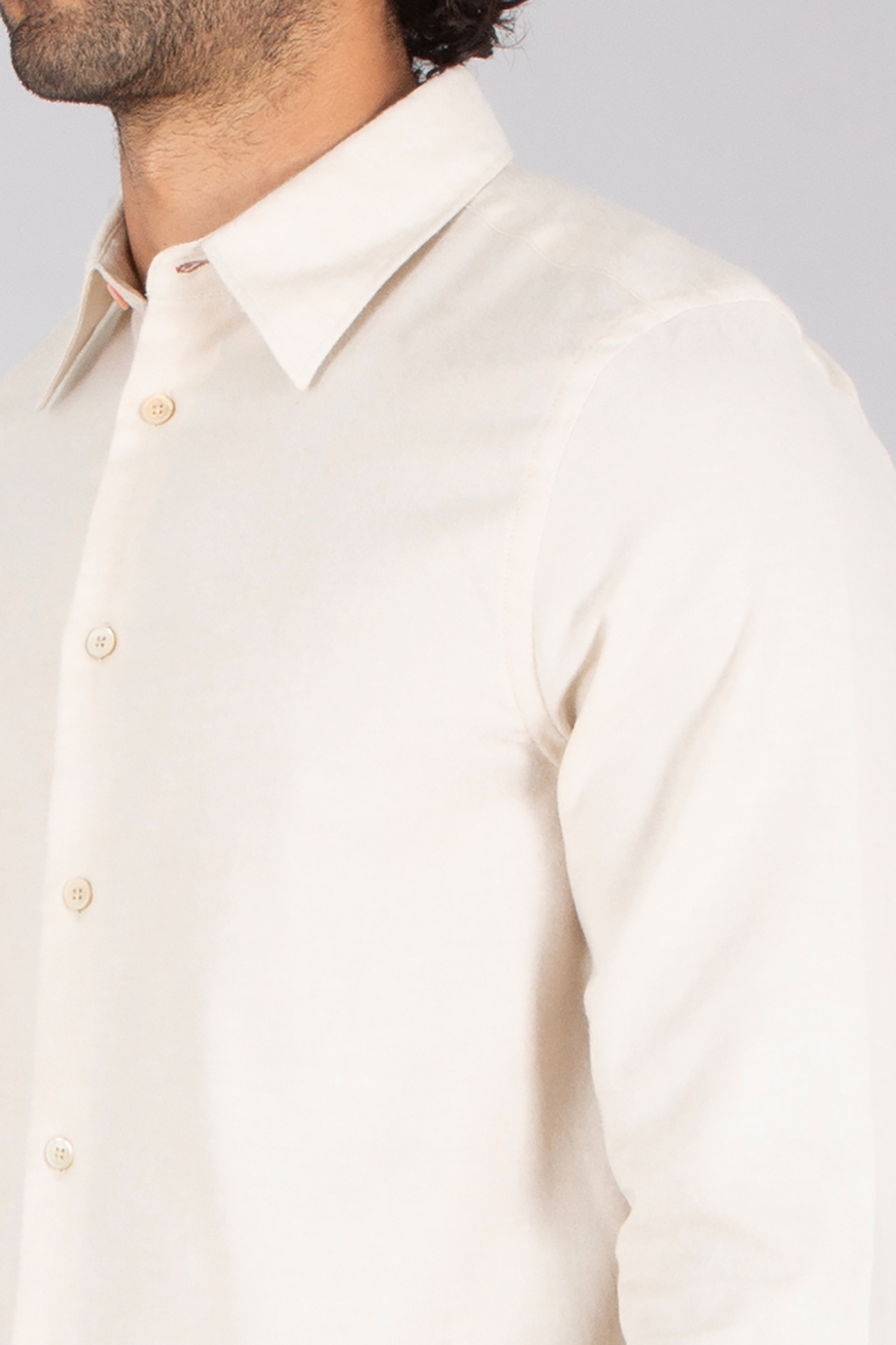 PAUL SMITH Regular Fit Cotton-Wool Blend Flannel Twill Shirt Bekleidung, Hemd, Kleid, Hemd, Langarm, Ärmel