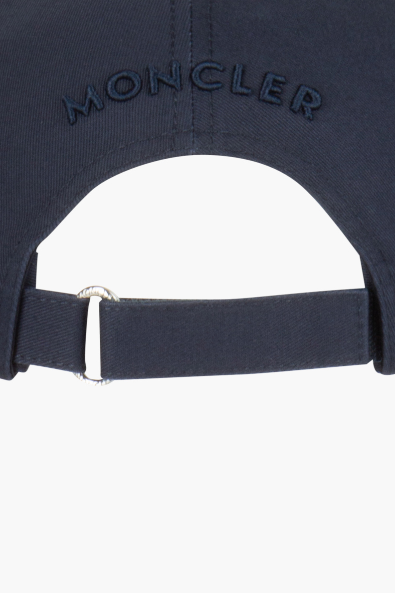 MONCLER Cotton Gabardine Baseball Cap Baseball-Kappe, Mütze, Hut, Zubehör, Riemen