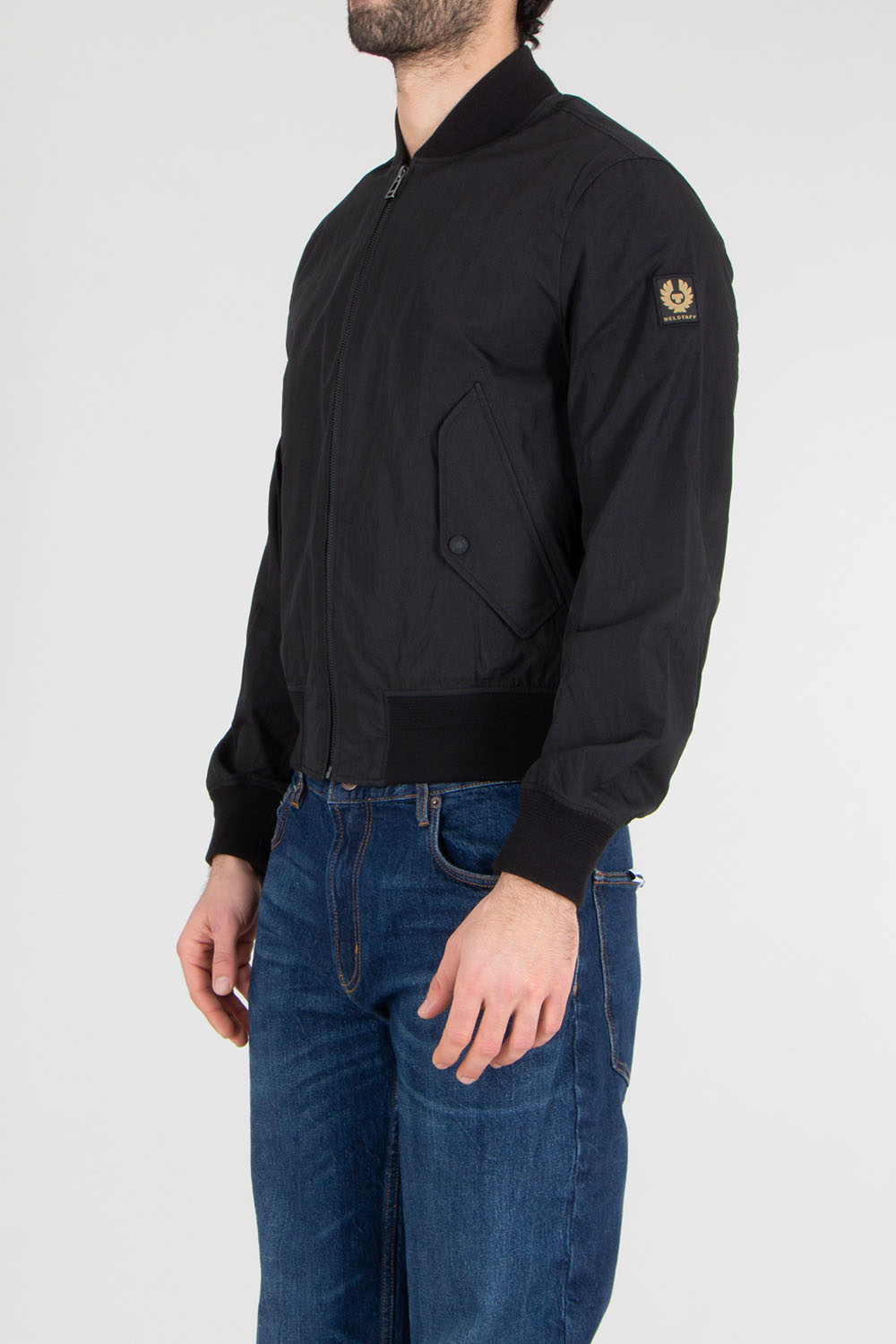 BELSTAFF Regualr Fit Compact Technical Cotton-Nylon Blend Bomber Jacket Carrier