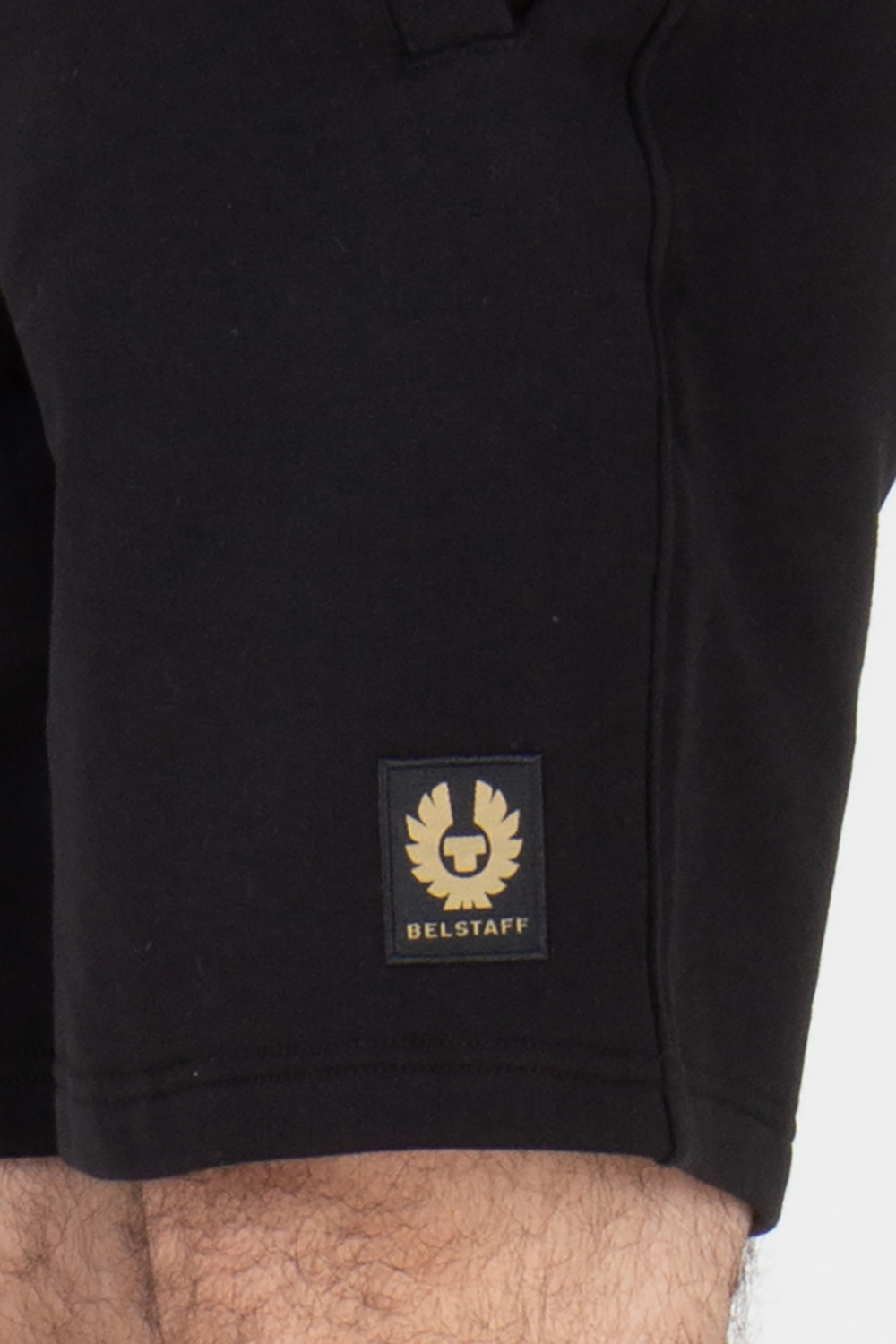 BELSTAFF Relaxed Fit Organic Cotton Fleece Sweatshorts