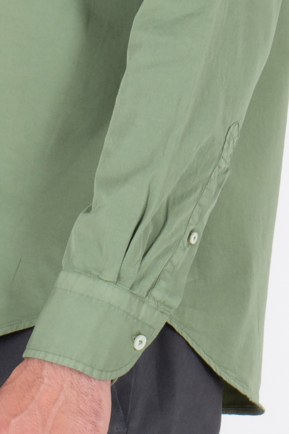 SONRISA Regular Fit Shark Collar Cotton Shirt