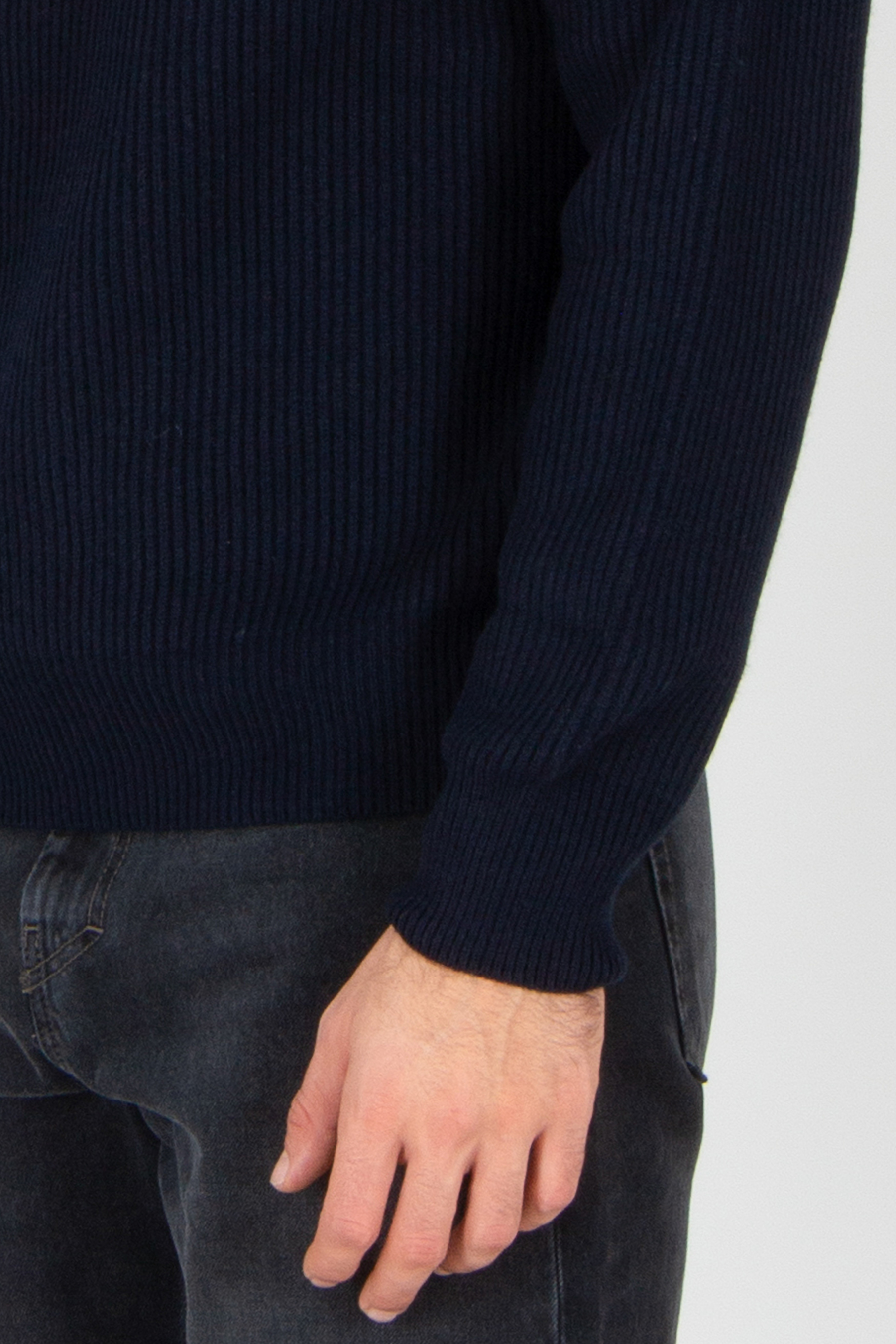 Langarm, Hosen, Pullover, Jeanshose, Person