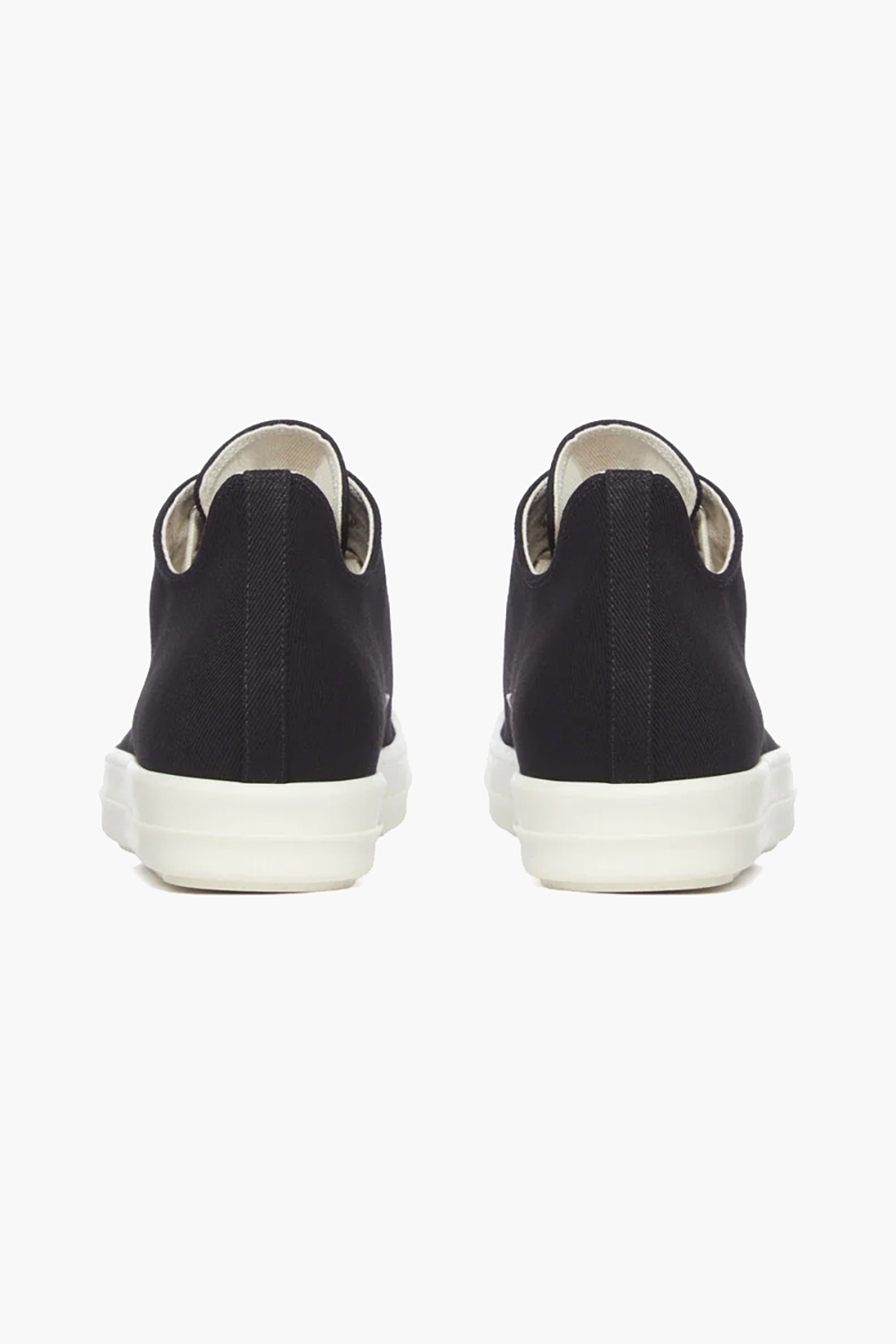 RICK OWENS DRKSHDW Overdyed Denim Low Sneakers