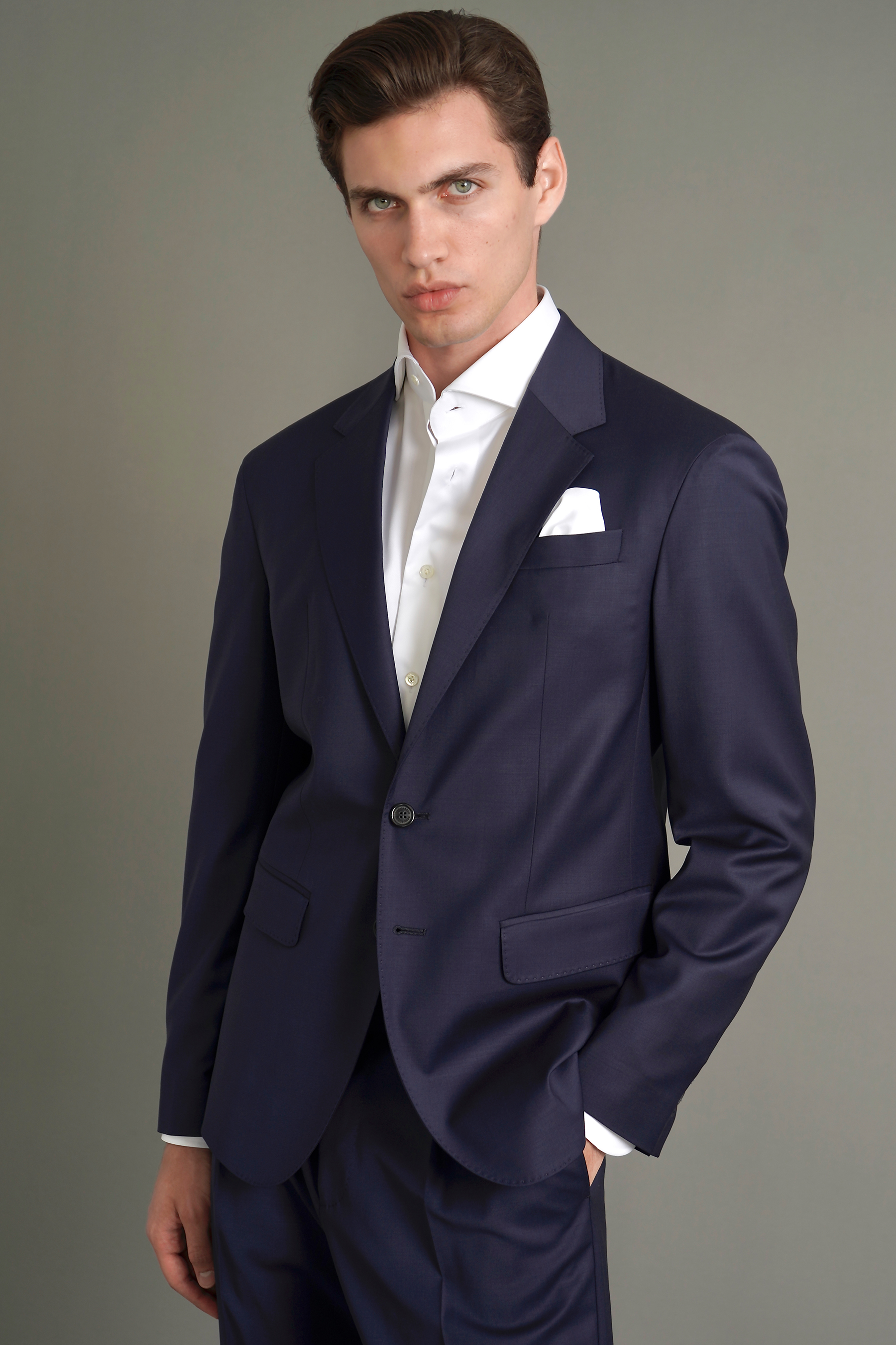 DSQUARED2 Wool Stretch Suit Cipro 