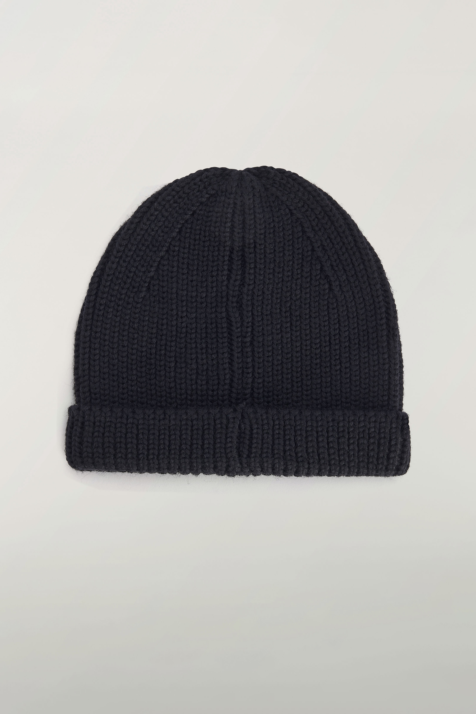Y-3 Embroidered Chunky Wool Knit Beanie Mütze, Kleidung, Hut