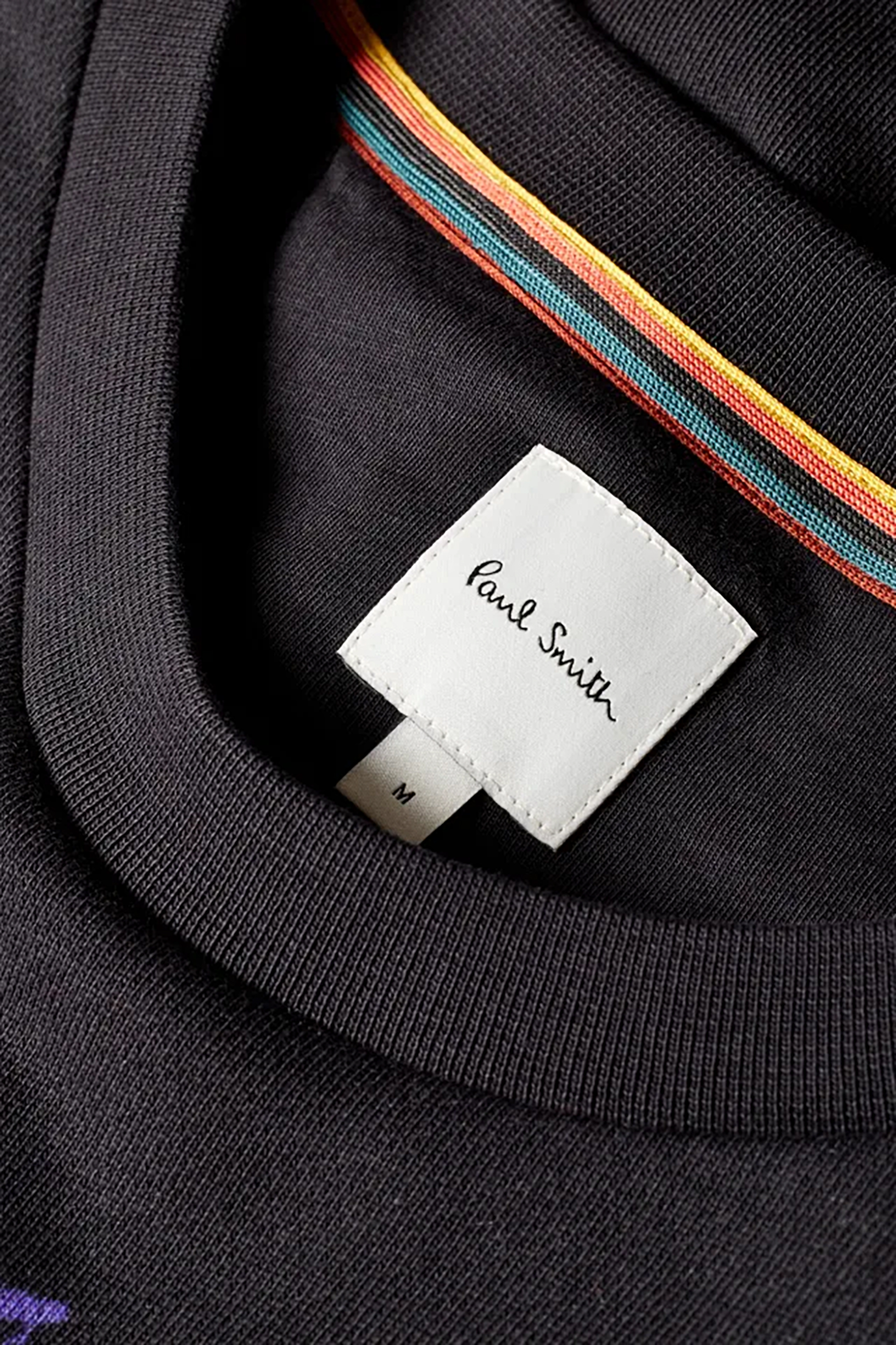 PAUL SMITH Laurel Embroidered Organic Cotton Sweatshirt PAUL SMITH Laurel Embroidered Organic Cotton Sweatshirt