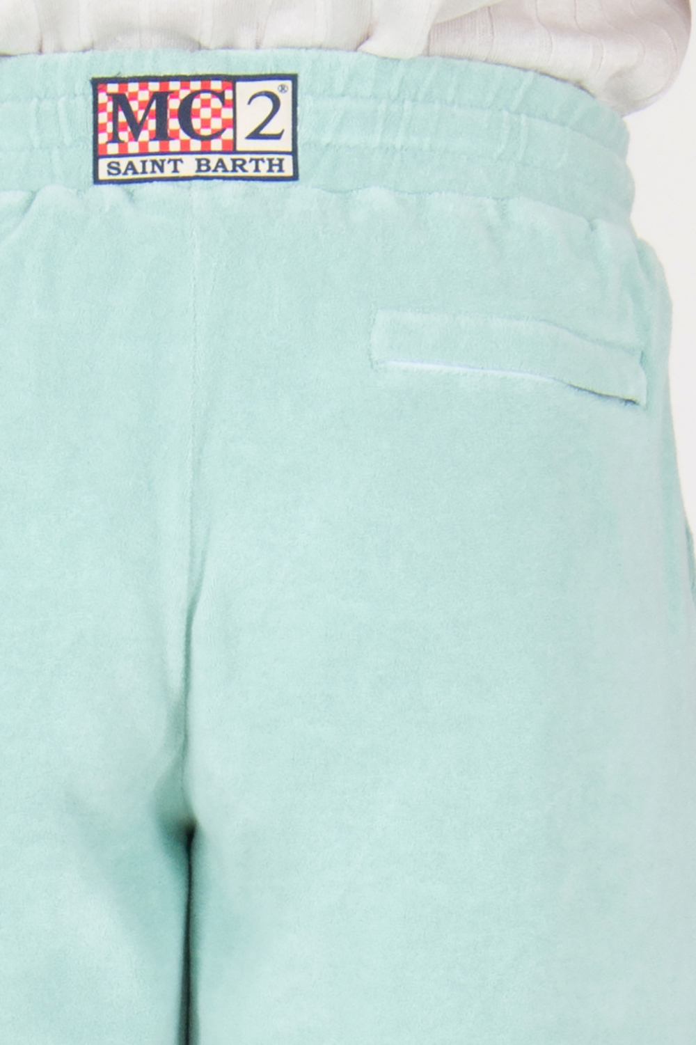 MC2 SAINT BARTH Terry Cotton Track Shorts