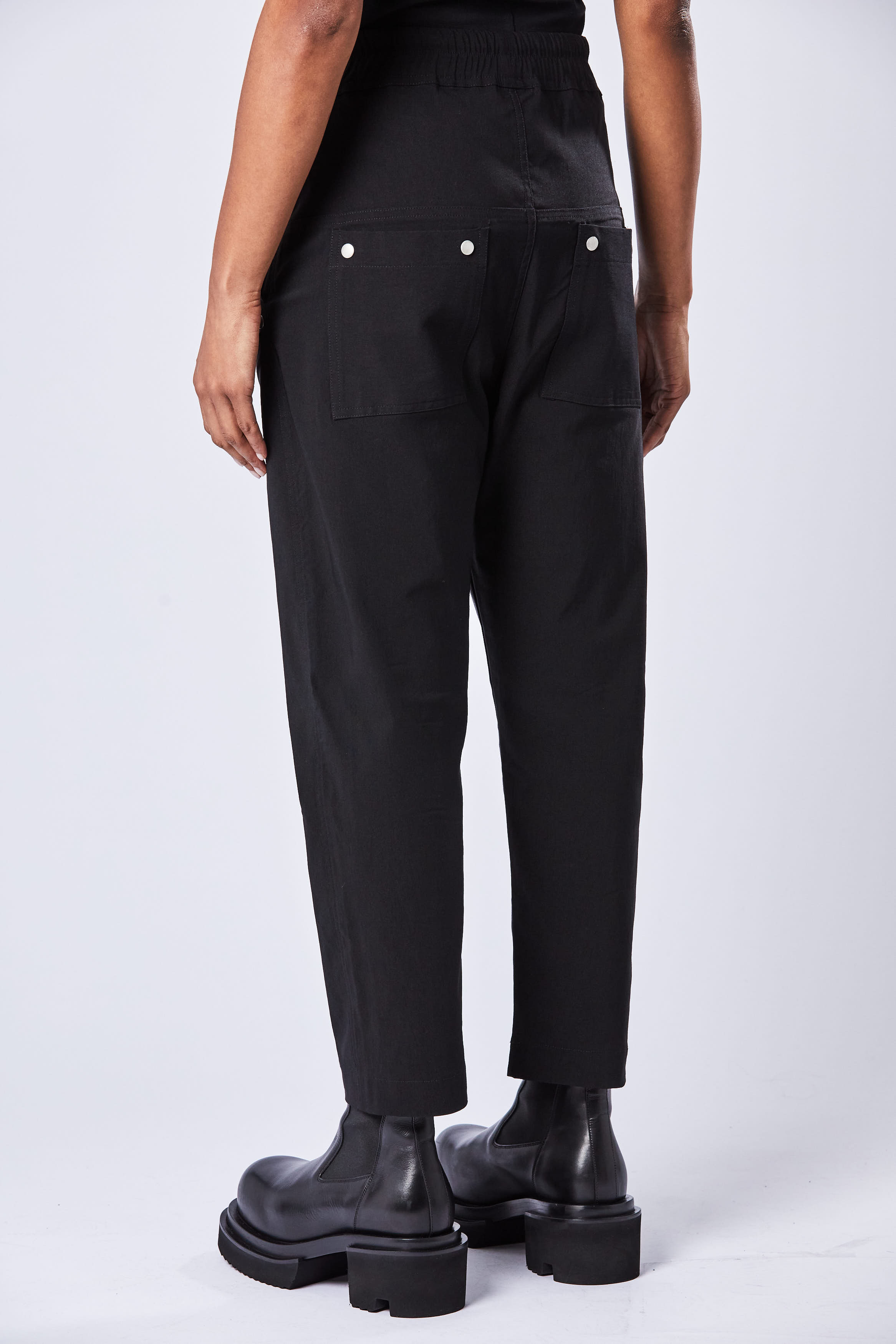THOM KROM Dropped Crotch Stretch Fabric Pants THOM KROM Dropped Crotch Stretch Fabric Pants