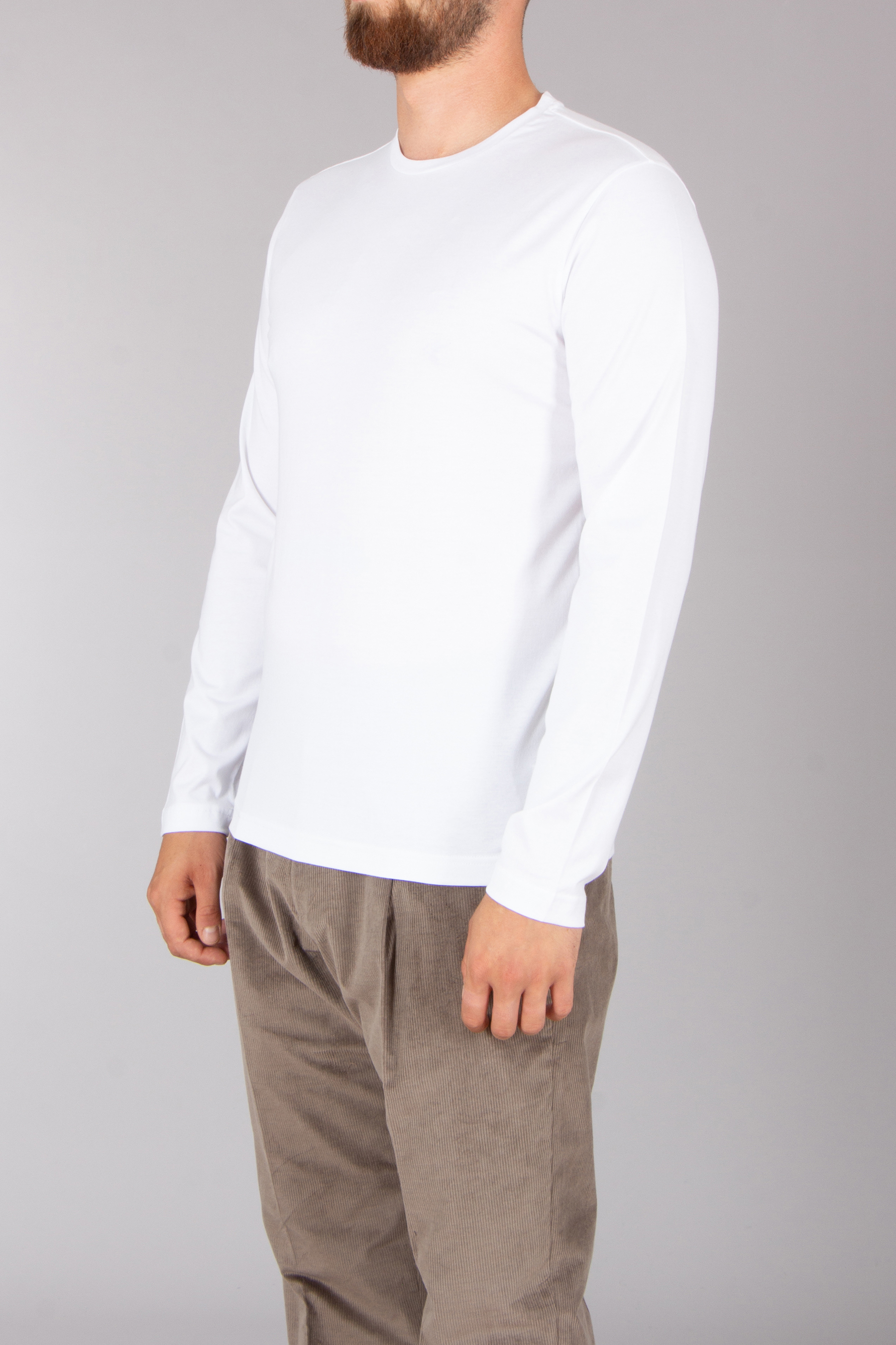 STEFAN BRANDT Regular Fit Urpima Sea Island Cotton Jersey Long-Sleeve T-Shirt Enno Langarm, Ärmel, Hemd, Mann, Person
